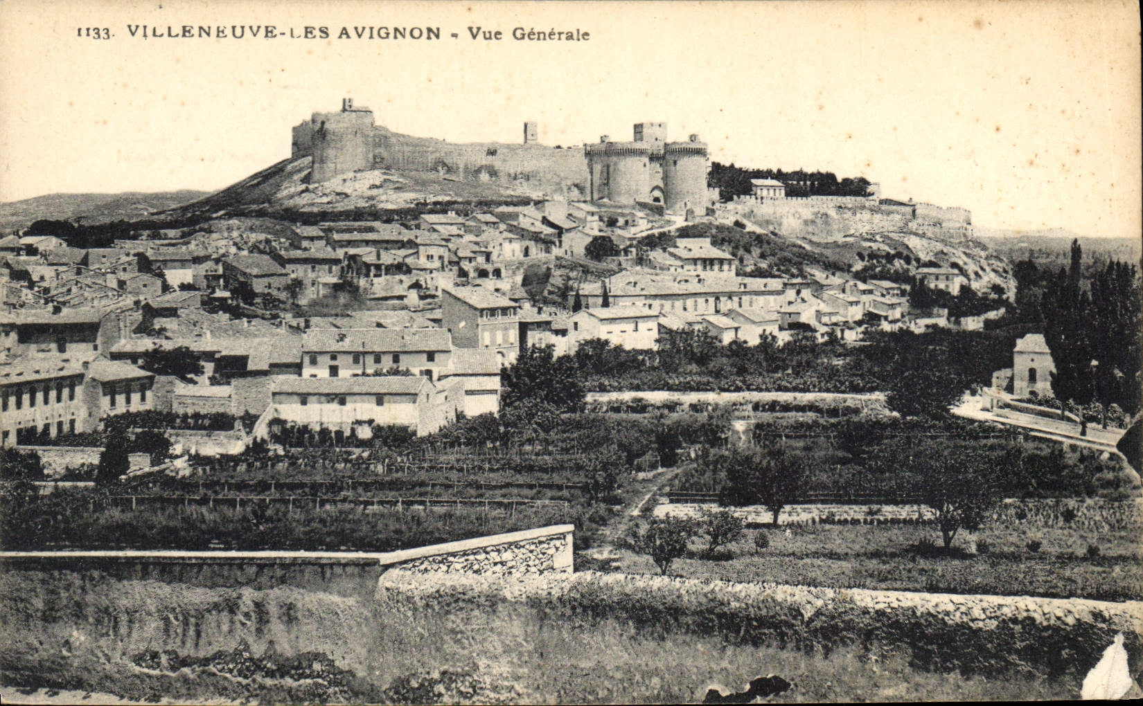 CPA Villeneuve les Avignon Vue Generale