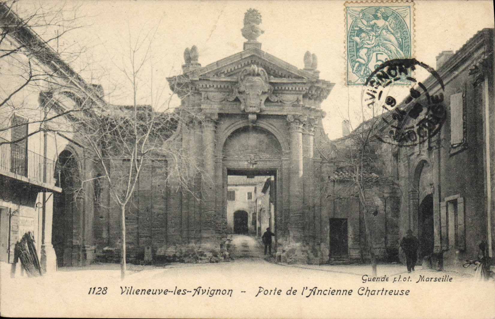 CPA Villeneuve les Avignon Porte de l'Ancienne Chartreuse 