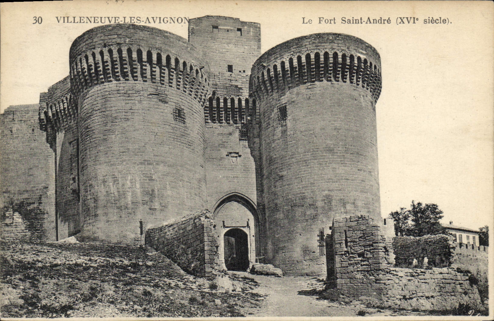 CPA Villeneuve les Avignon Le Fort Saint Andre XVI siecle