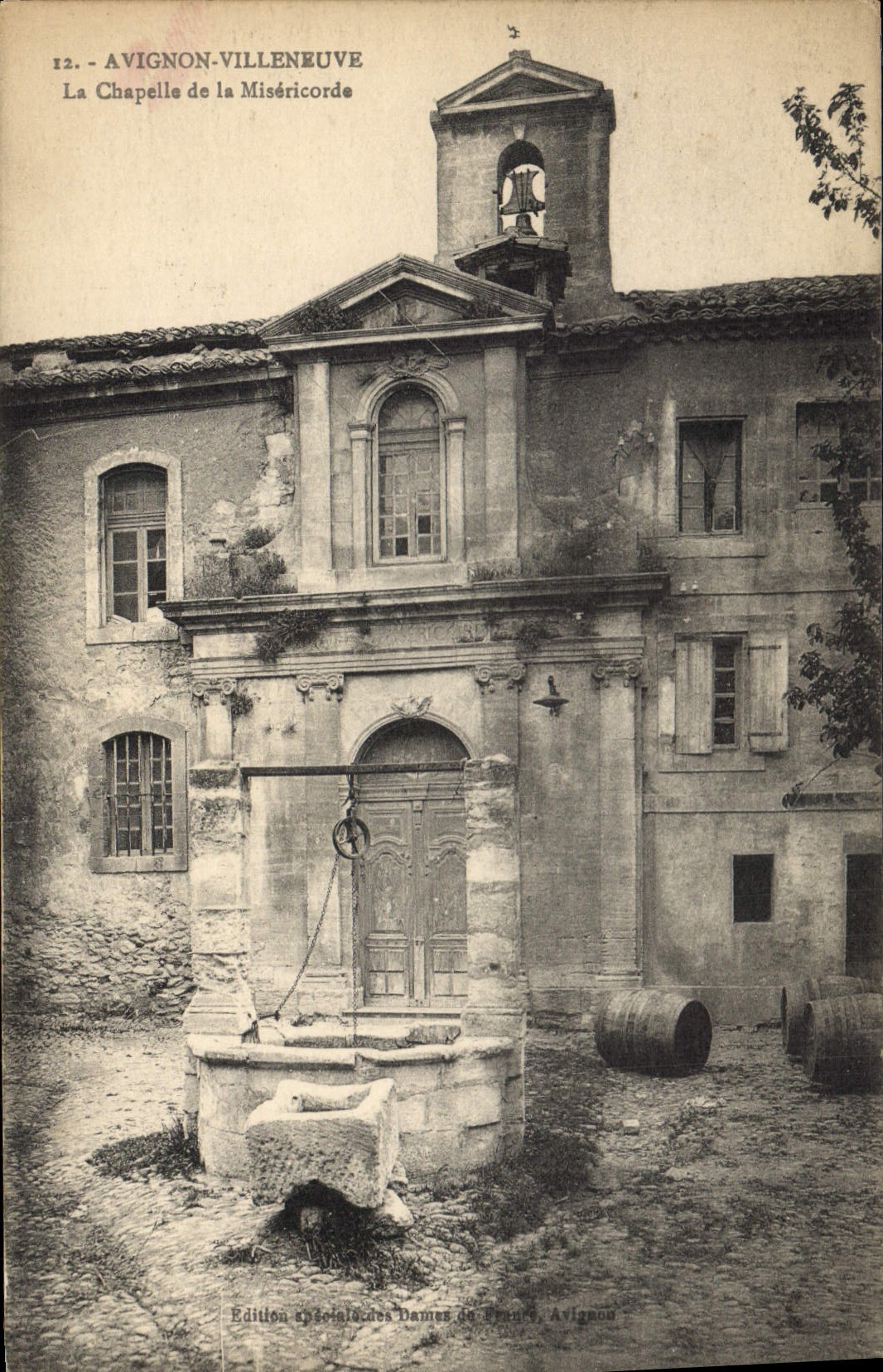CPA Avignon Villeneuve La Chapelle de la Misericorde 