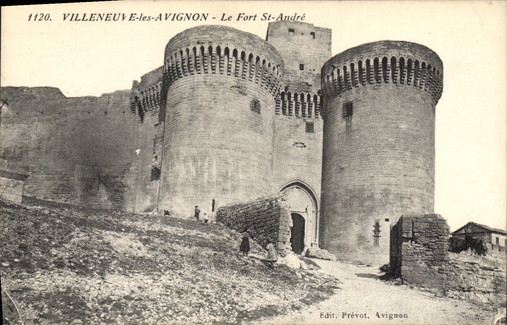 CPA Villeneuve les Avignon Le Fort St Andre