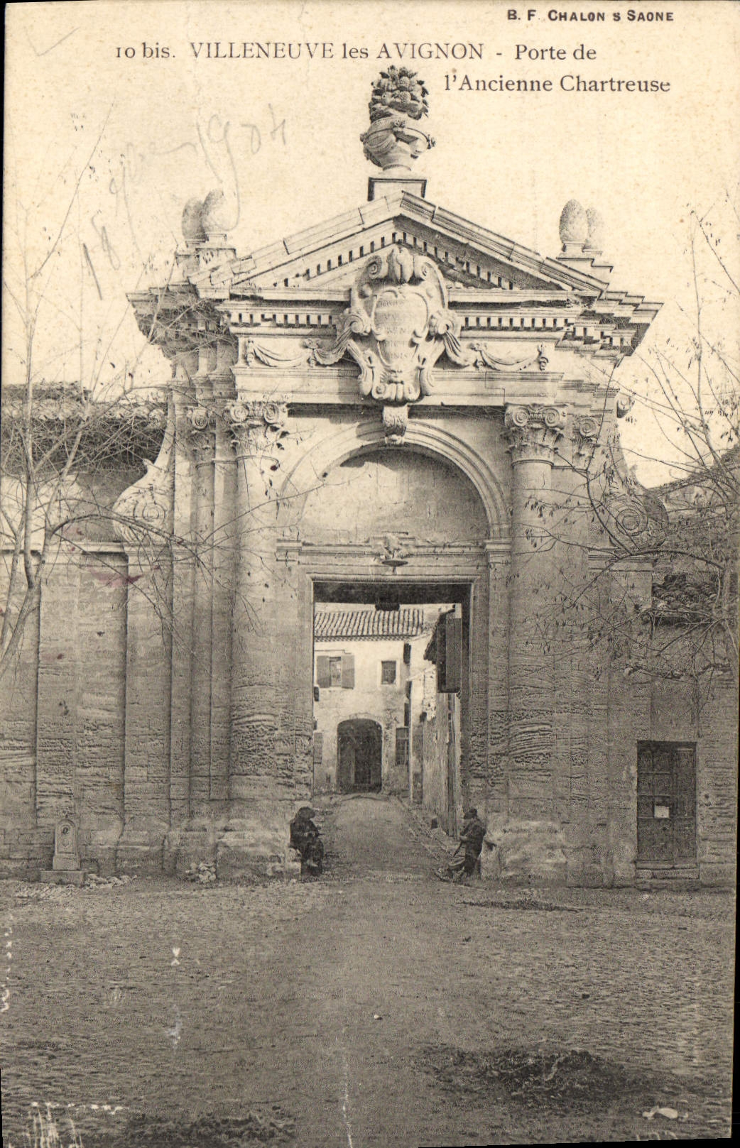 CPA Villeneuve les Avignon Porte de l'Ancienne Chartreuse 
