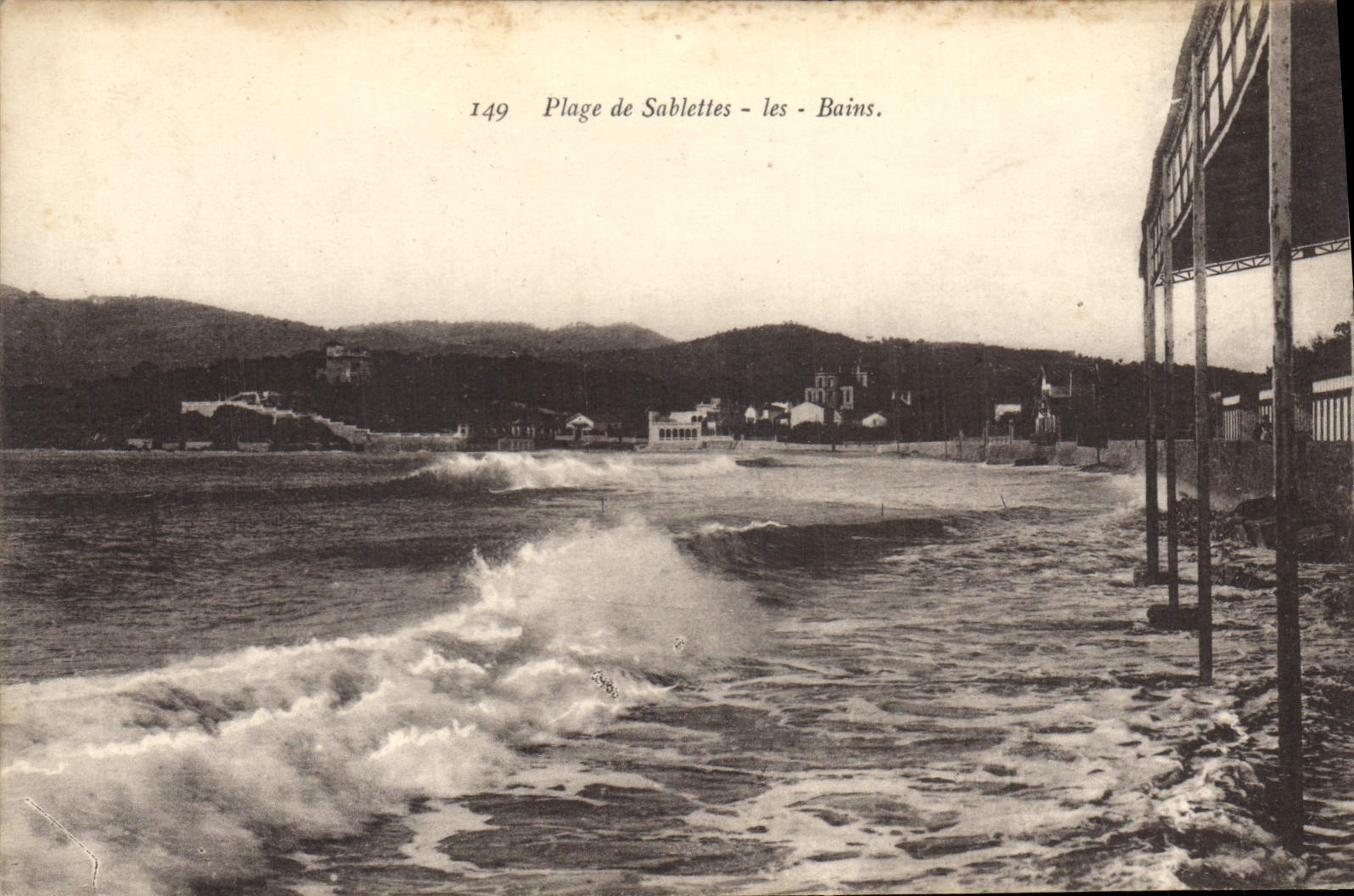 CPA Plage de Sablettes les Bains 