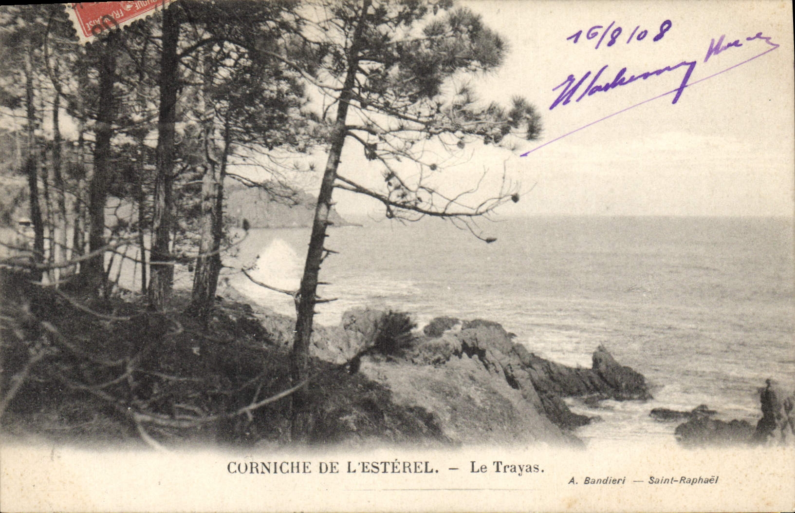 CPA Corniche de L'Esterel Le Trayas