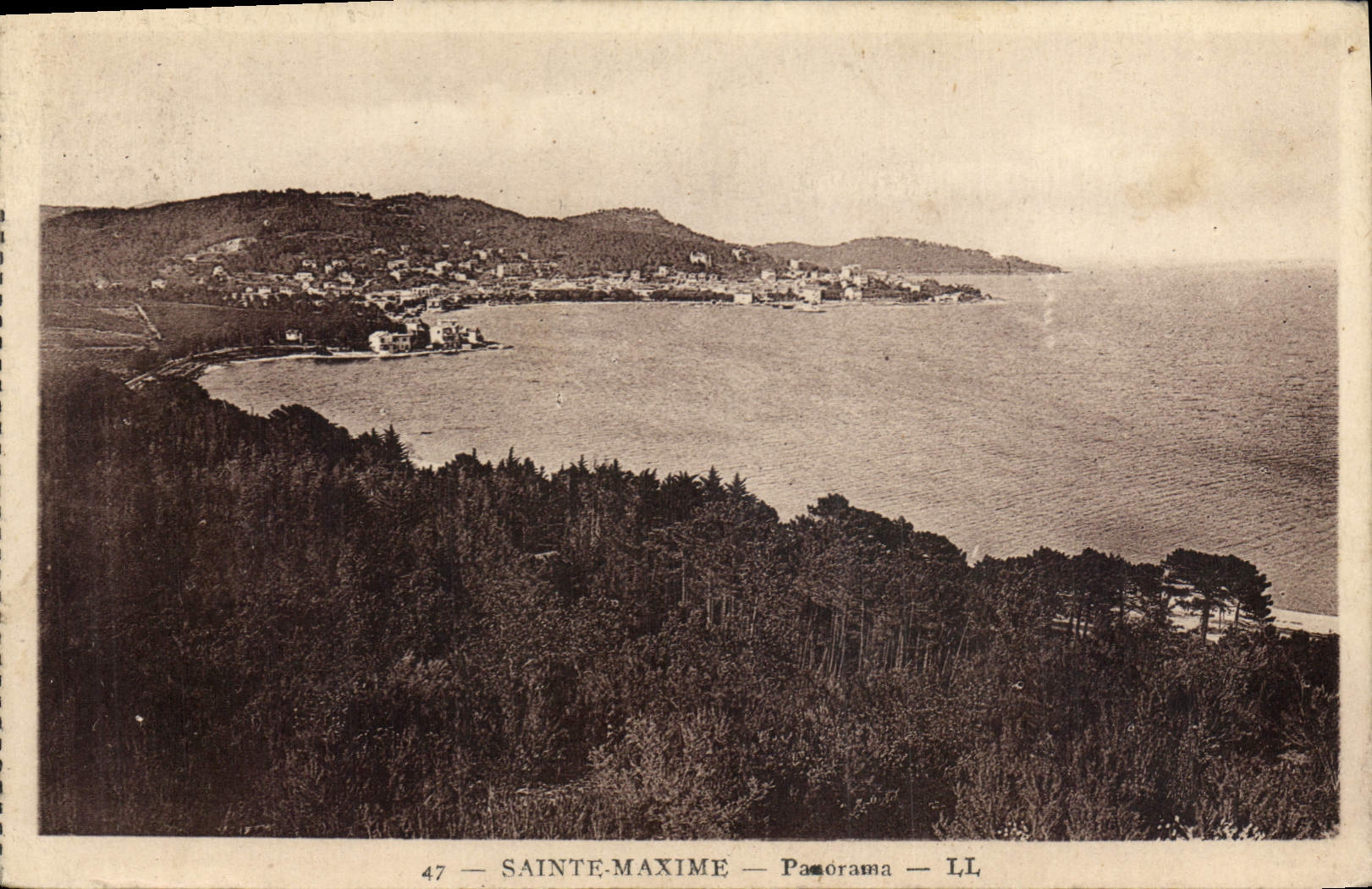 CPA Sainte Maxime Panorama 