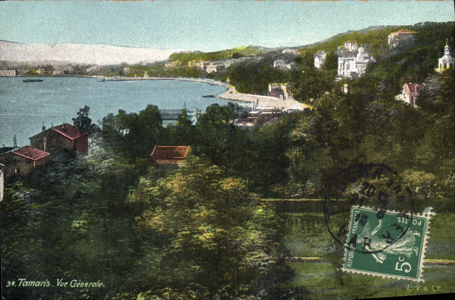 CPA Tamaris Vue Generale 