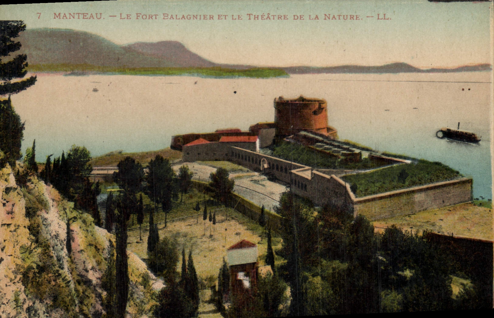 CPA Manteau Le Fort Balagnier et le Theatre de la Nature