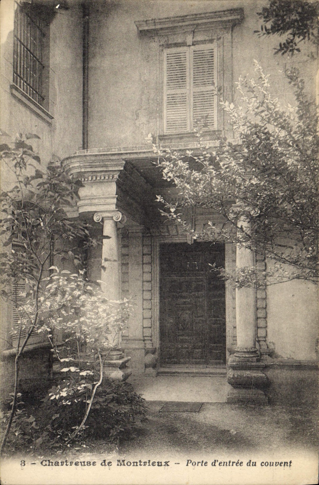 CPA Chartreuse de Montrieux Porte d'entree du couvent 