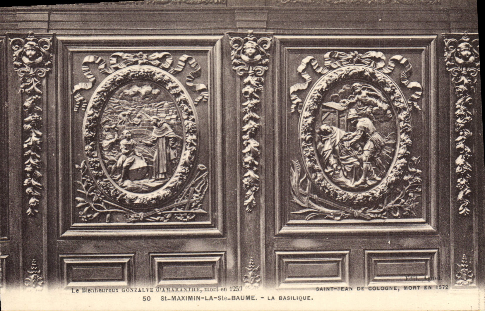 CPA St Maximin la Ste Baume La Basilique 