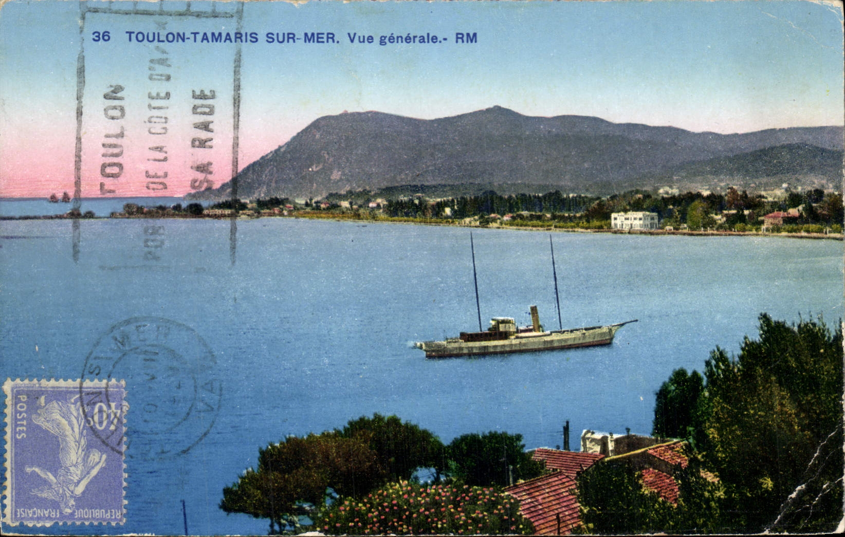 CPA Toulon Tamaris sur Mer Vue generale