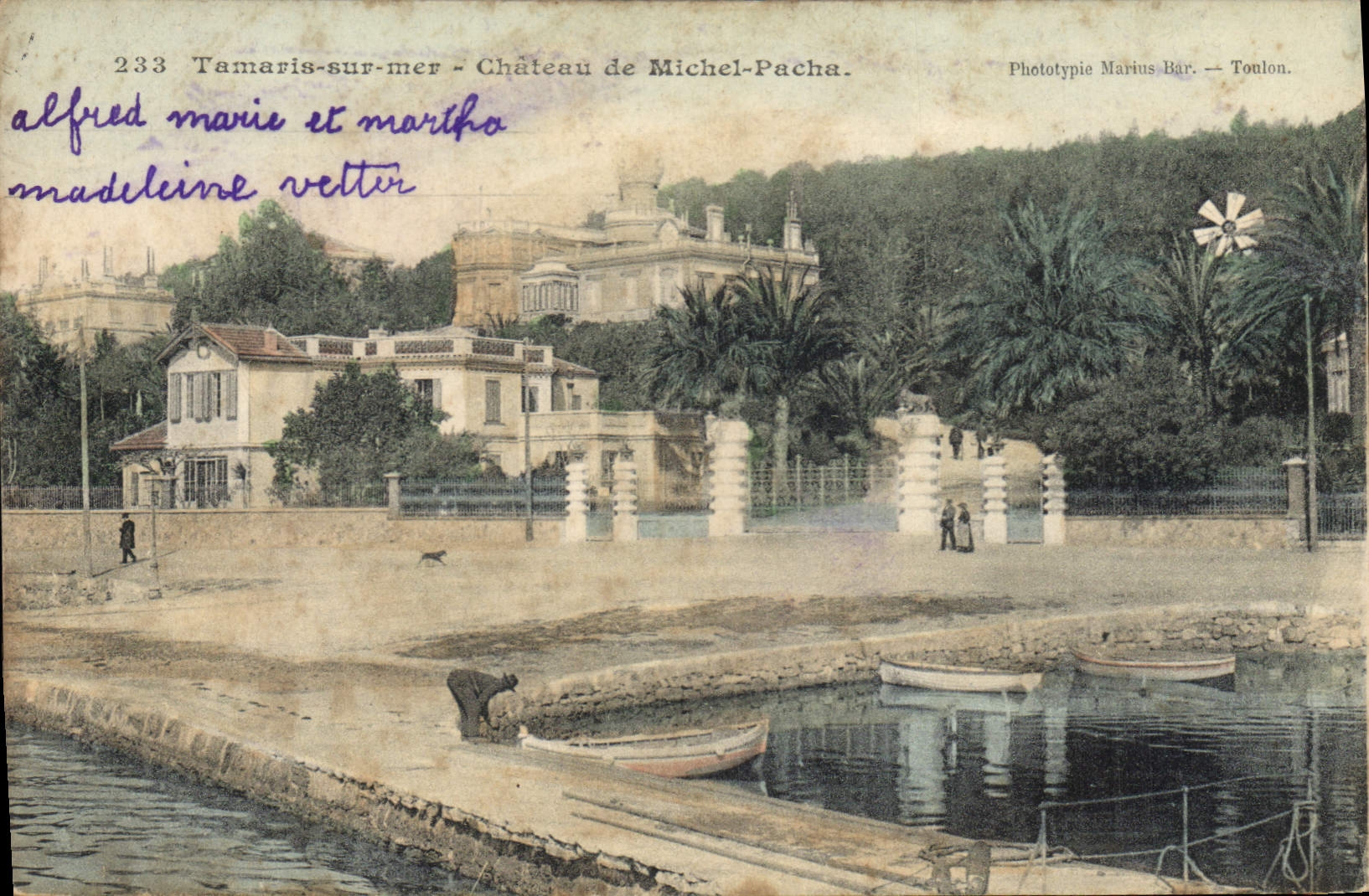 CPA Tamaris sur Mer Chateau de Michel Pacha