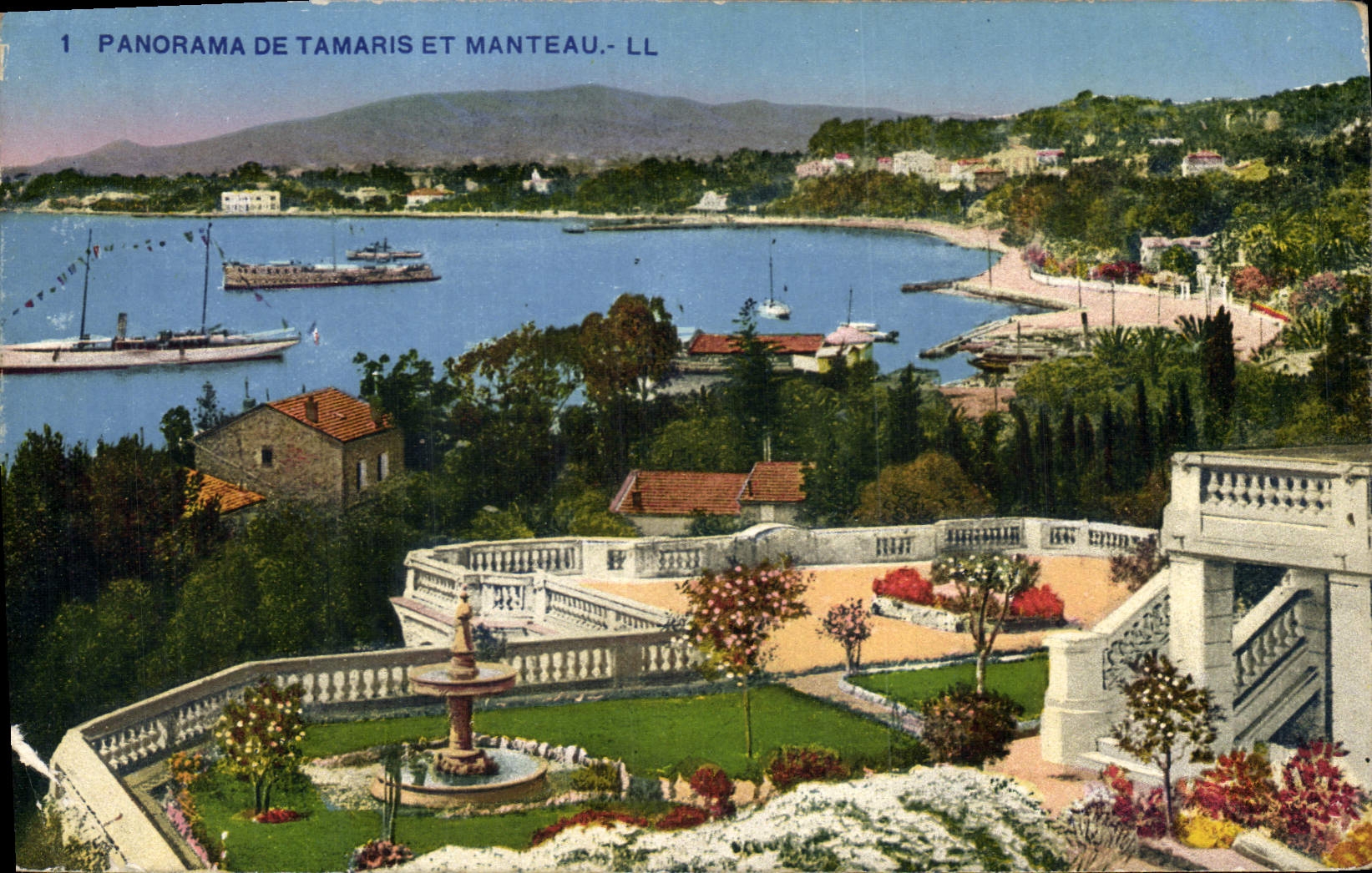 CPA Panorama de Tamaris et Manteau