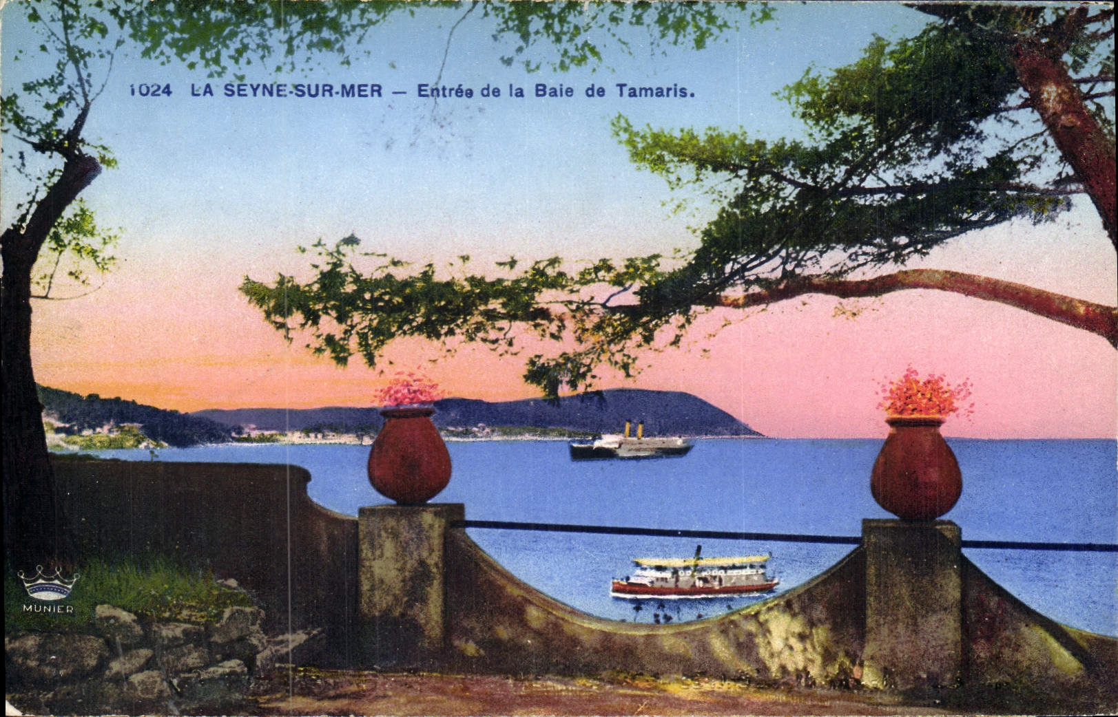 CPA La Seyne Sur Mer Entree de la Baie de Tamaris