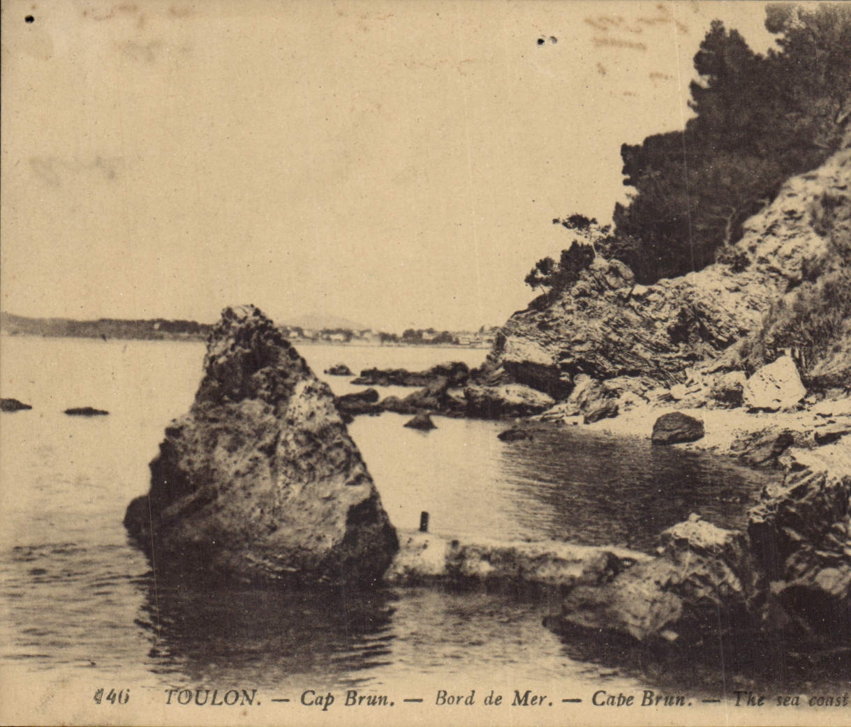 CPA Toulon Cap Brun Bord de Mer Cape Brun 