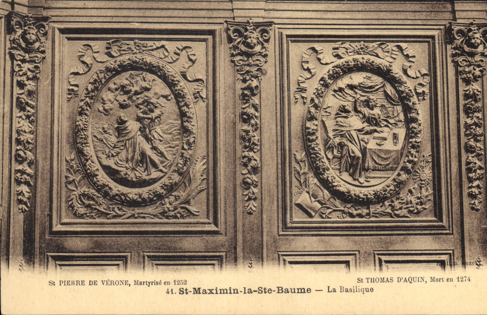 CPA St Maximin la Ste Baume La Basilique 