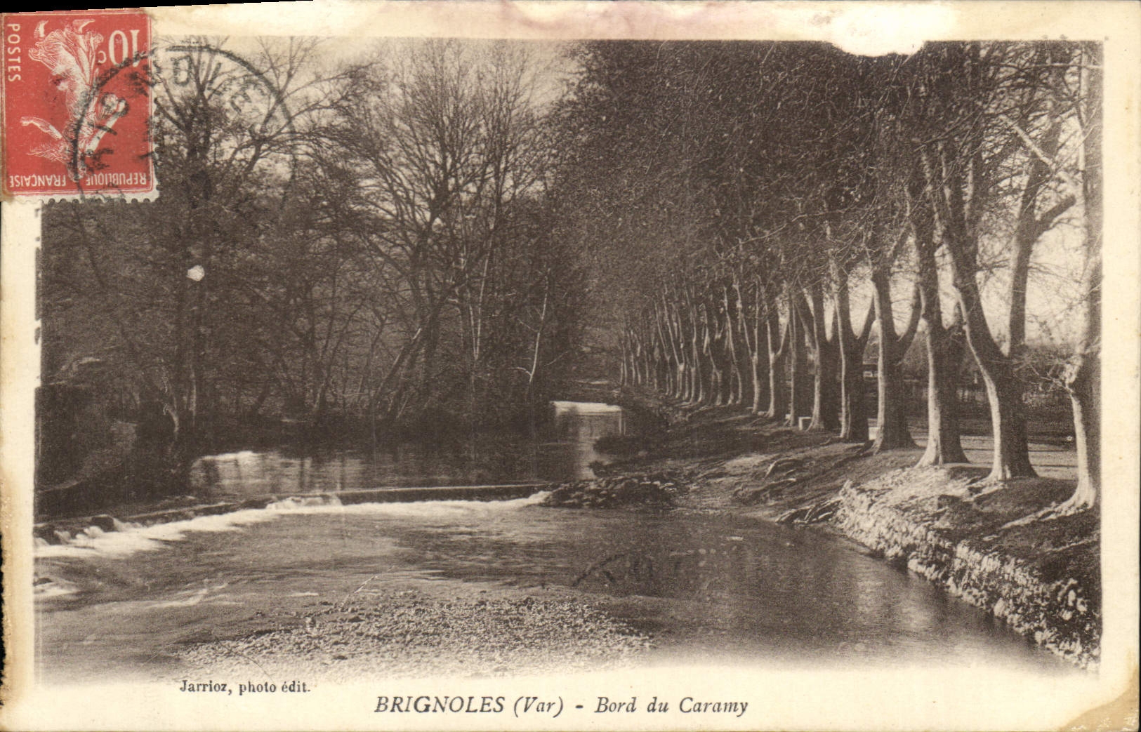 CPA Brignoles Var Bord du Caramy