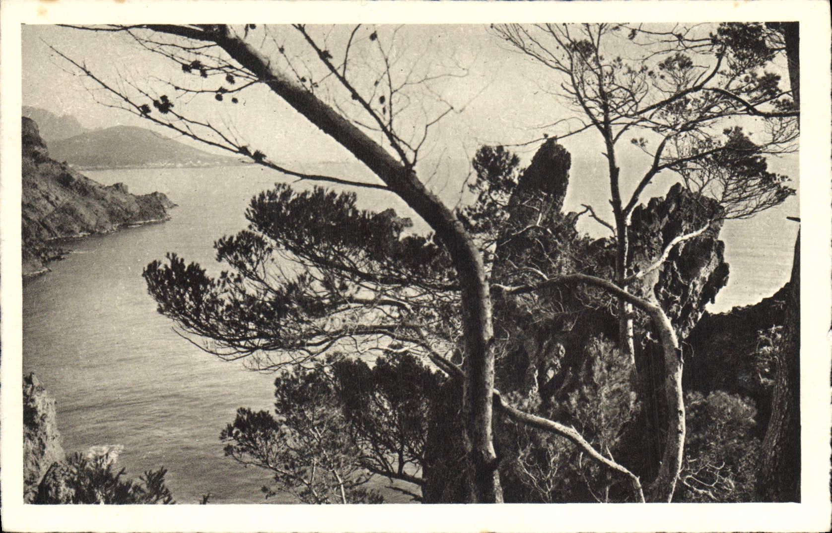 CPA La Corniche d'Or Au Dramont vers Agay