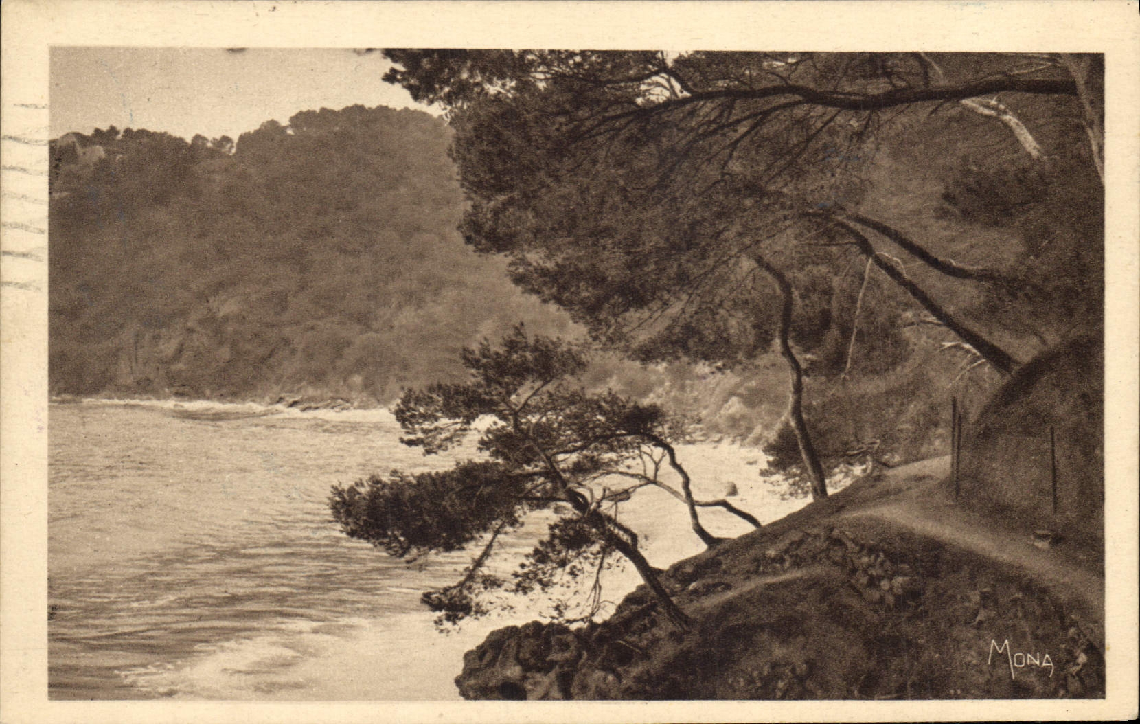 CPA Toulon Sentier du Mourillon au Cap Brun 