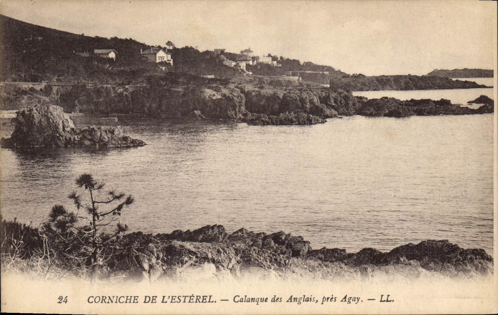 CPA Corniche de L'Esterel Calanque des Anglais pres Agay