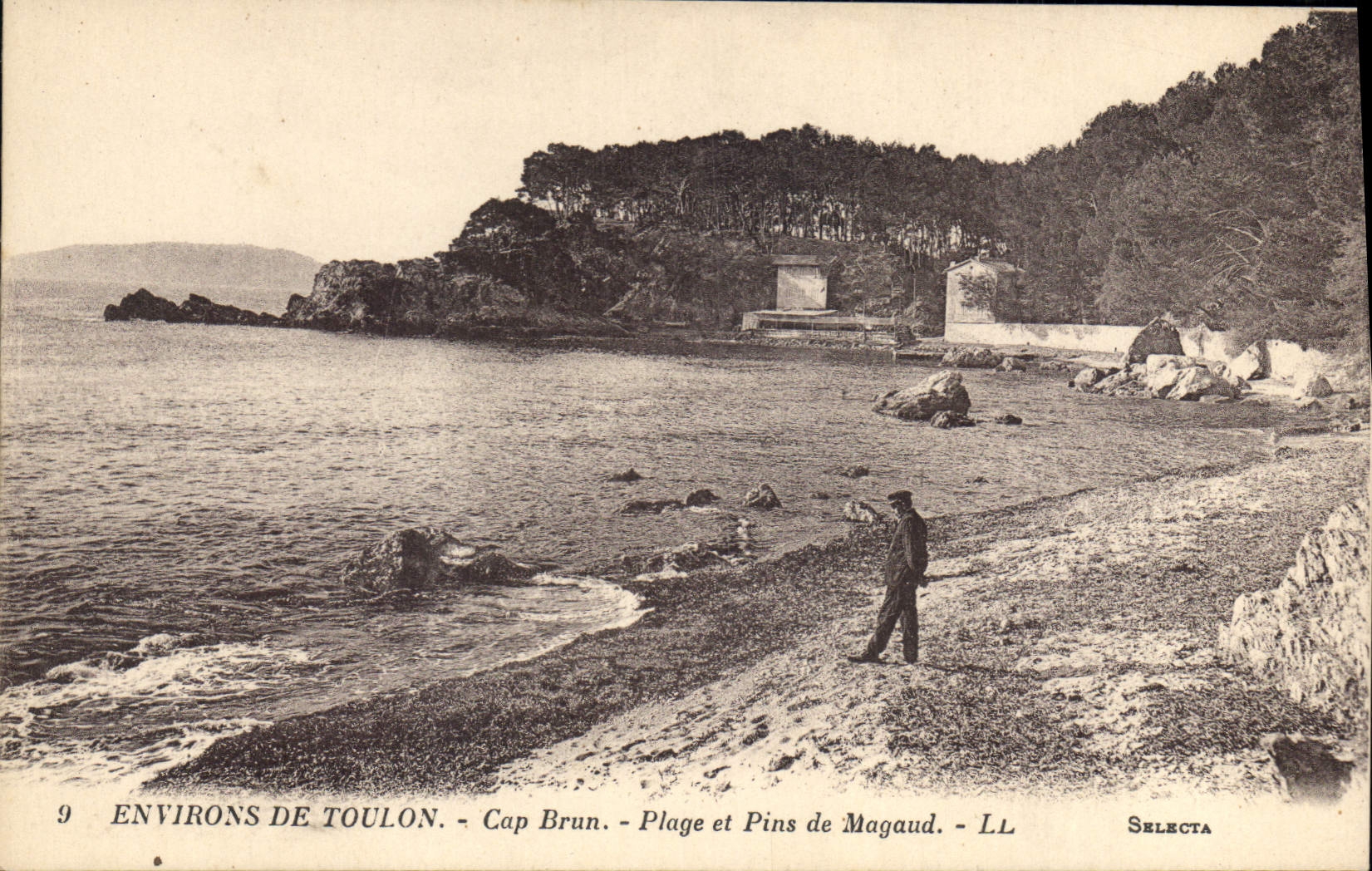 CPA Environs de Toulon Cap Brun Plage et Pins de Magaud 
