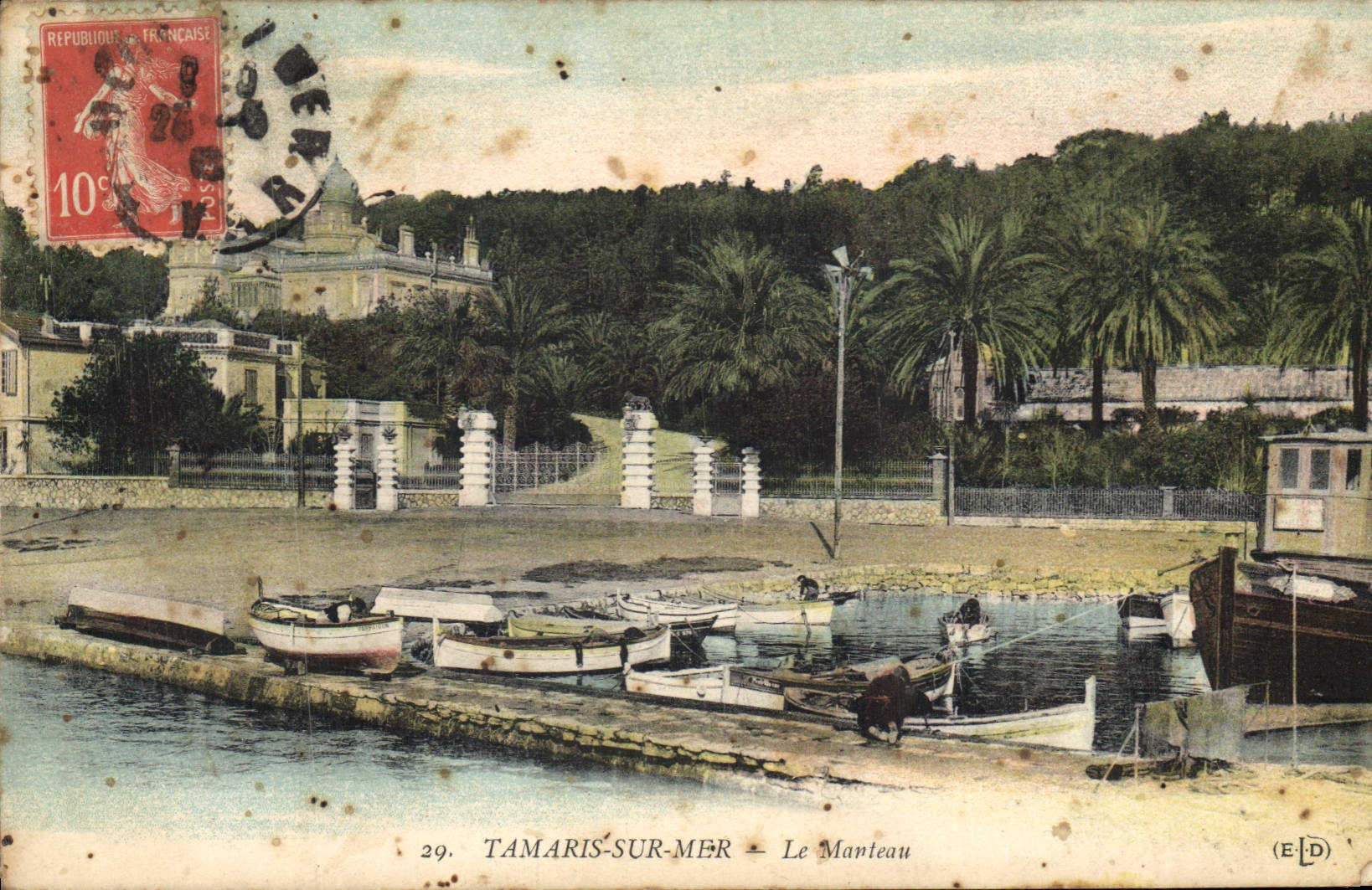 CPA Tamaris sur Mer Le Manteau 