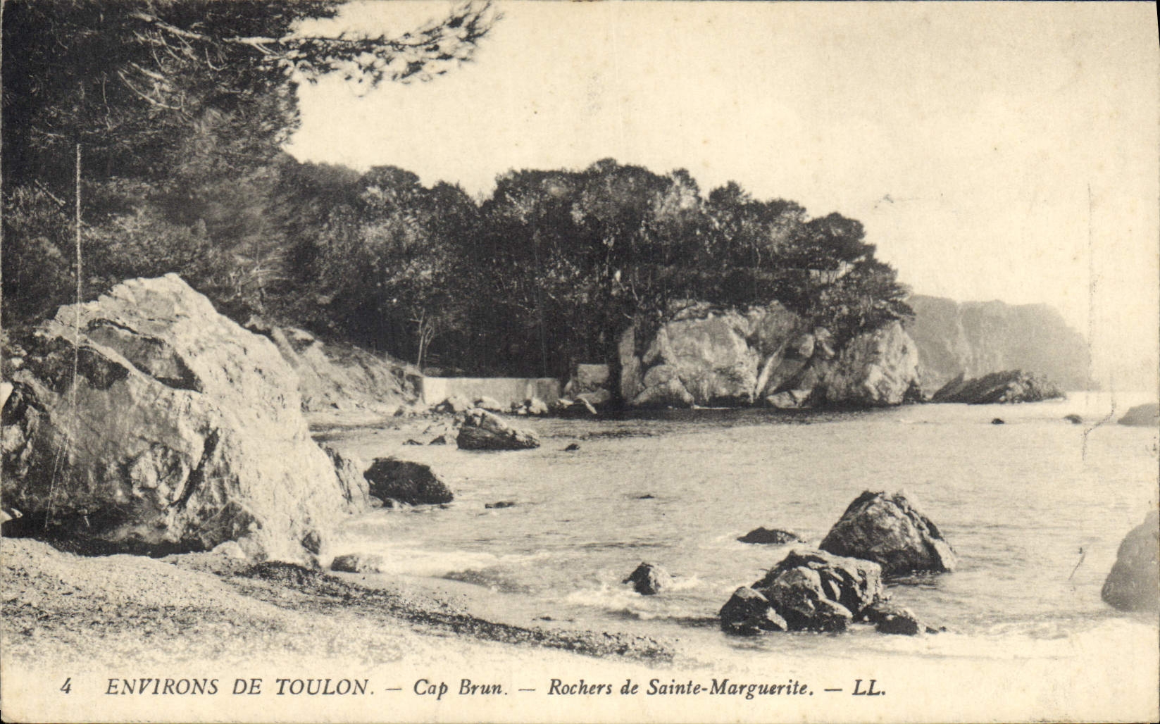 CPA Environs de Toulon Cap Brun Rochers de Sainte Marguerite 