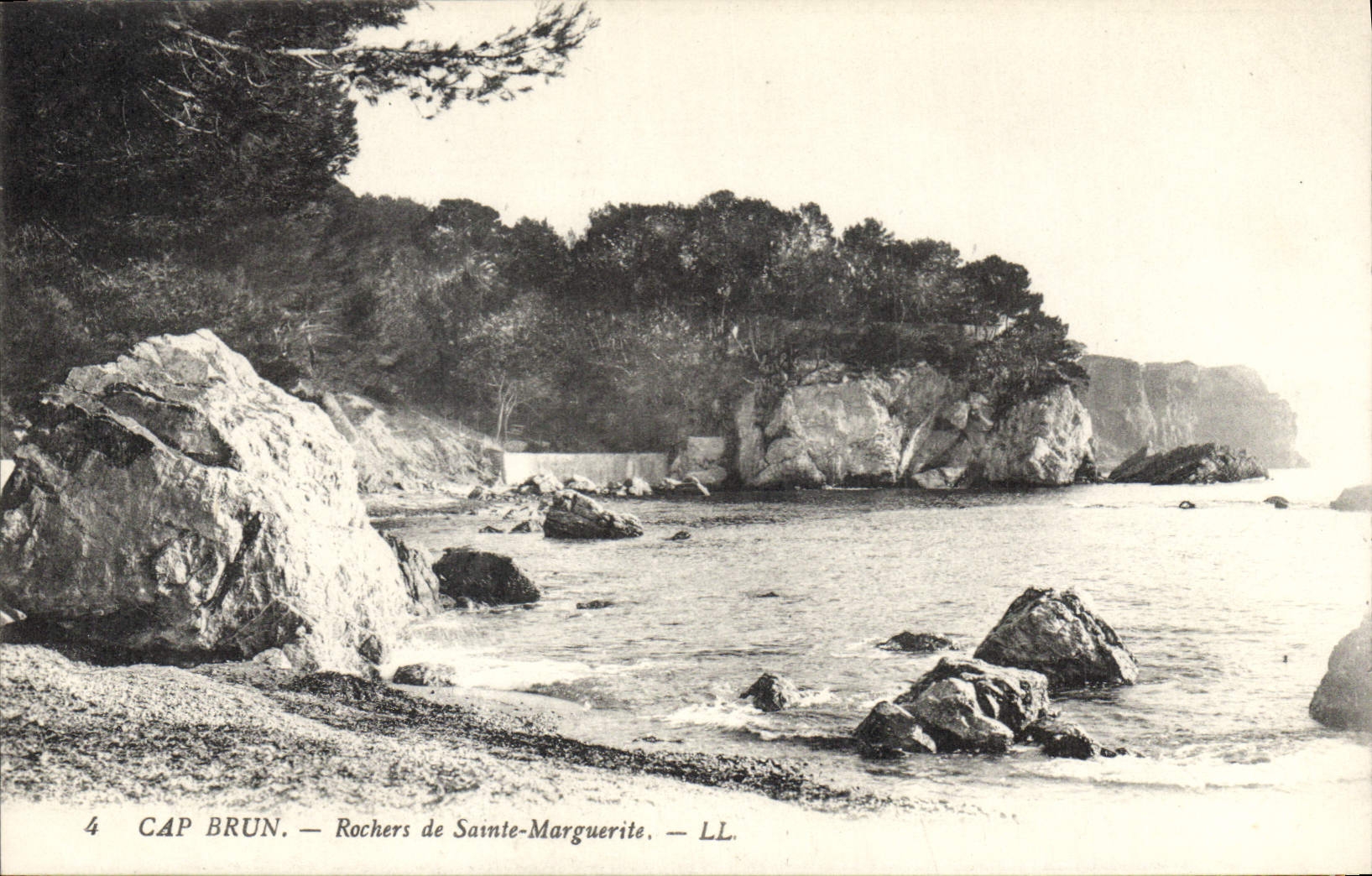 CPA Cap Brun Rochers de Sainte Marguerite 