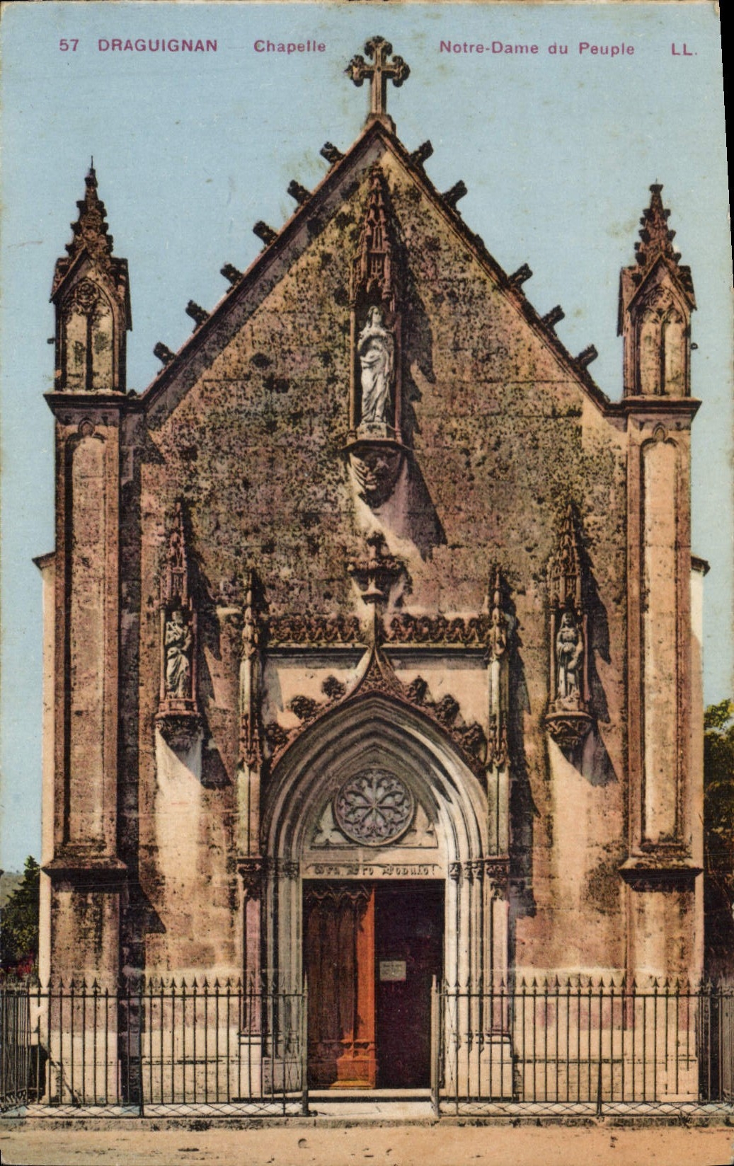 CPA Draguignan Chapelle Notre Dame du Peuple