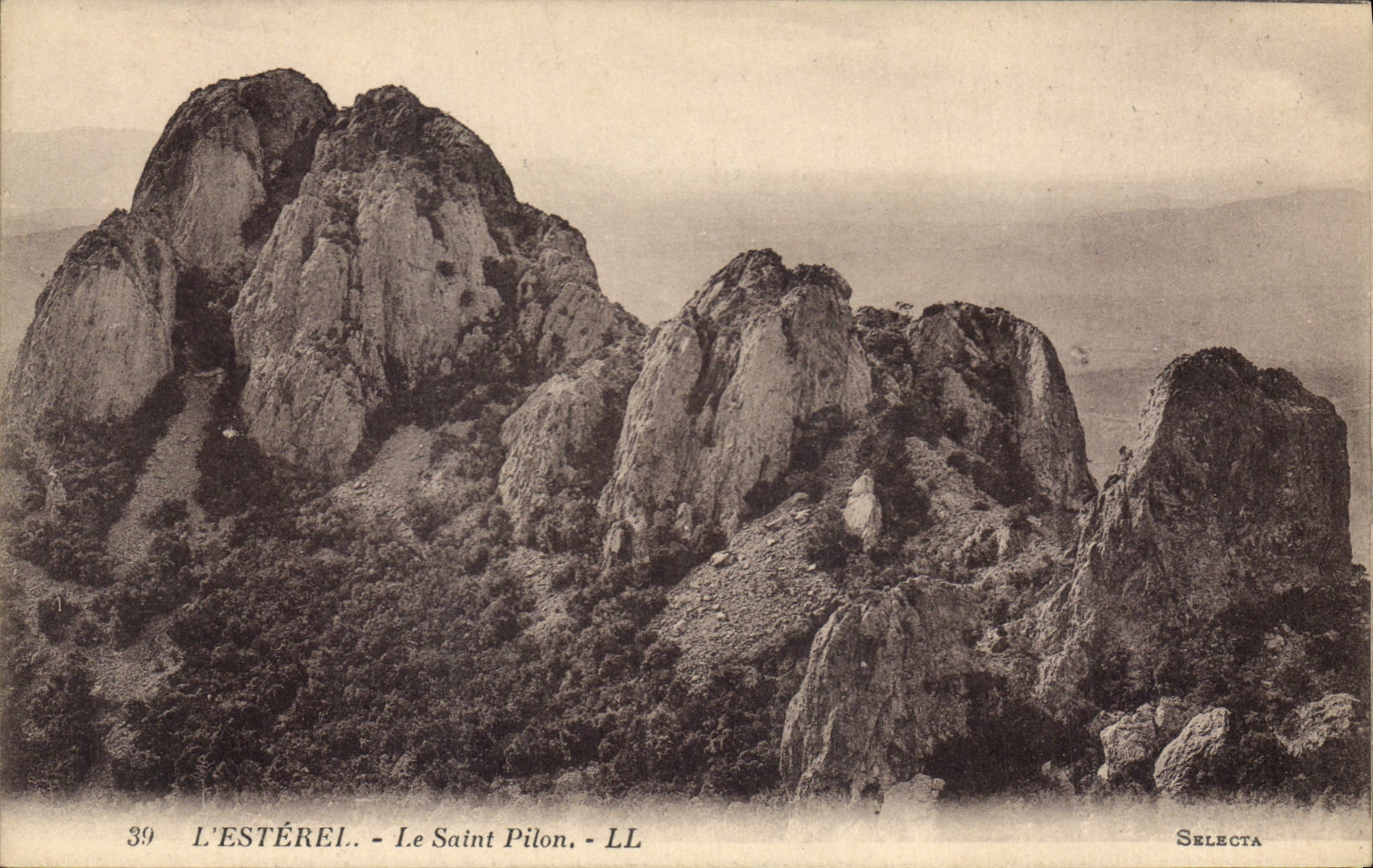 CPA L'Esterel Le Saint Pilon