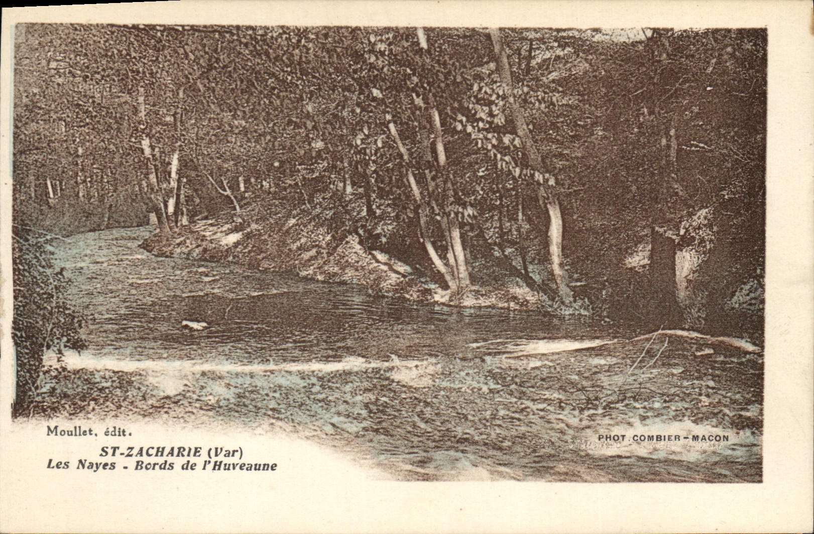 CPA St Zacharie Var Les Nayes Bords de l'Huveaune