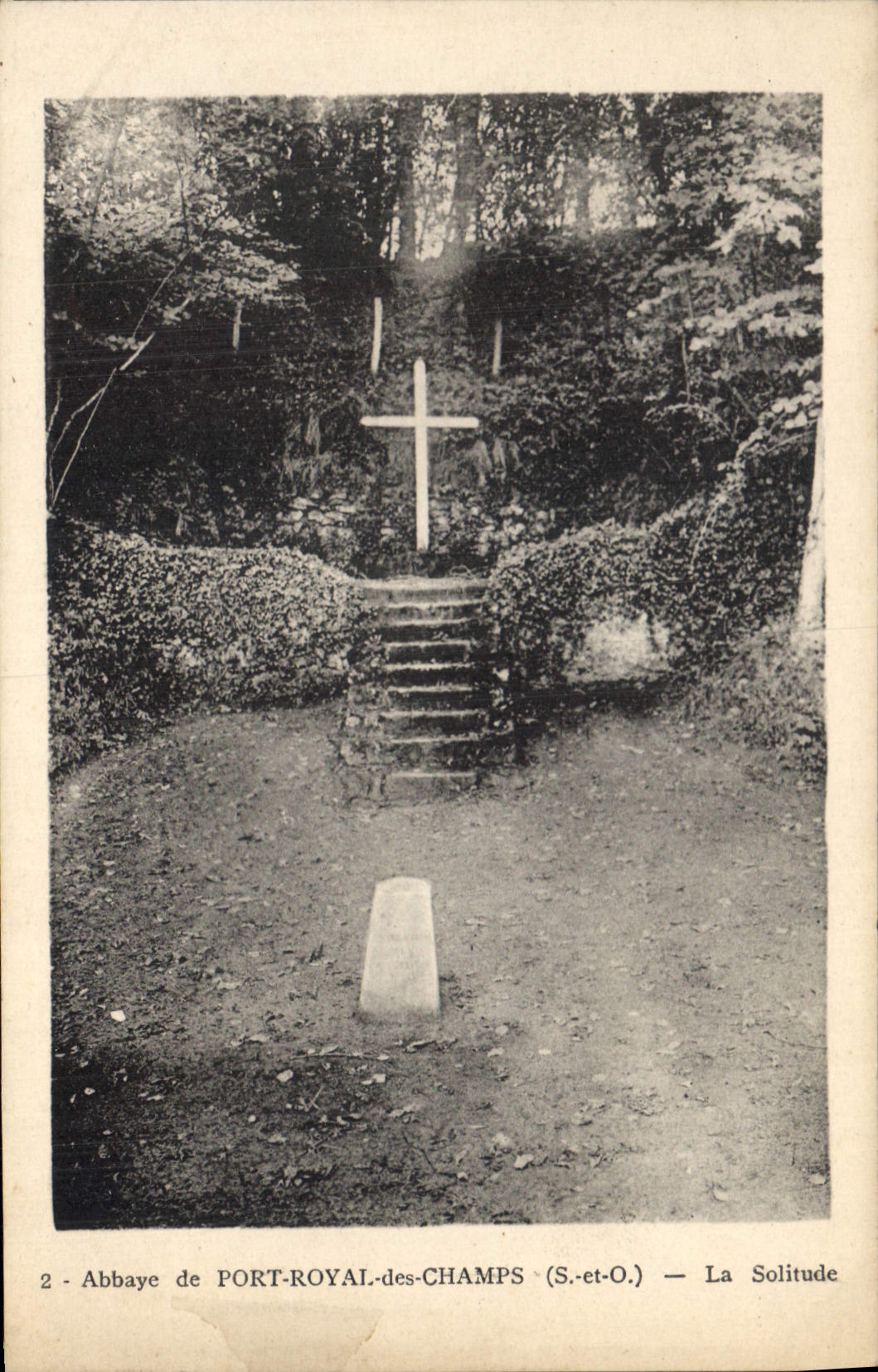 CPA Abbaye de Port Royal des Champs S et O La Solitude