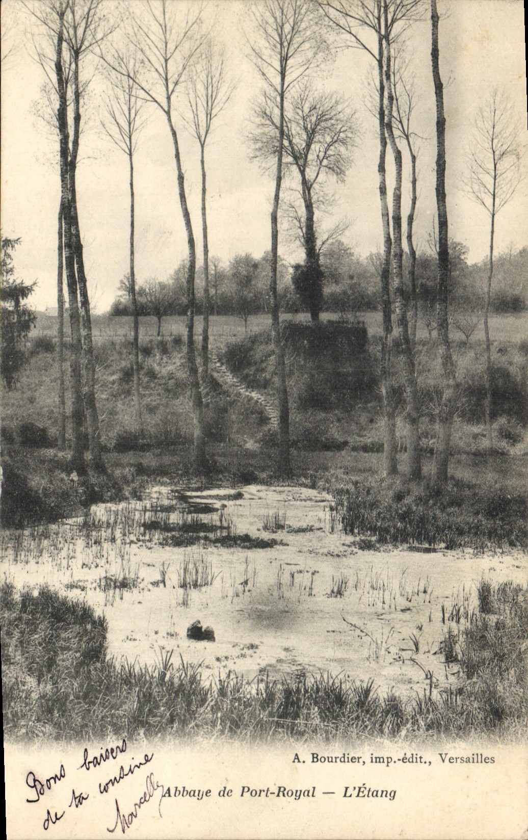 CPA Abbaye de Port Royal L'Etang 