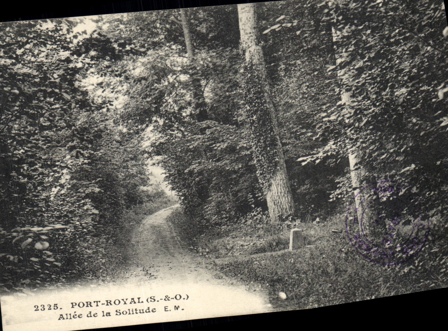 CPA Port Royal S & O Allee de la Solitude