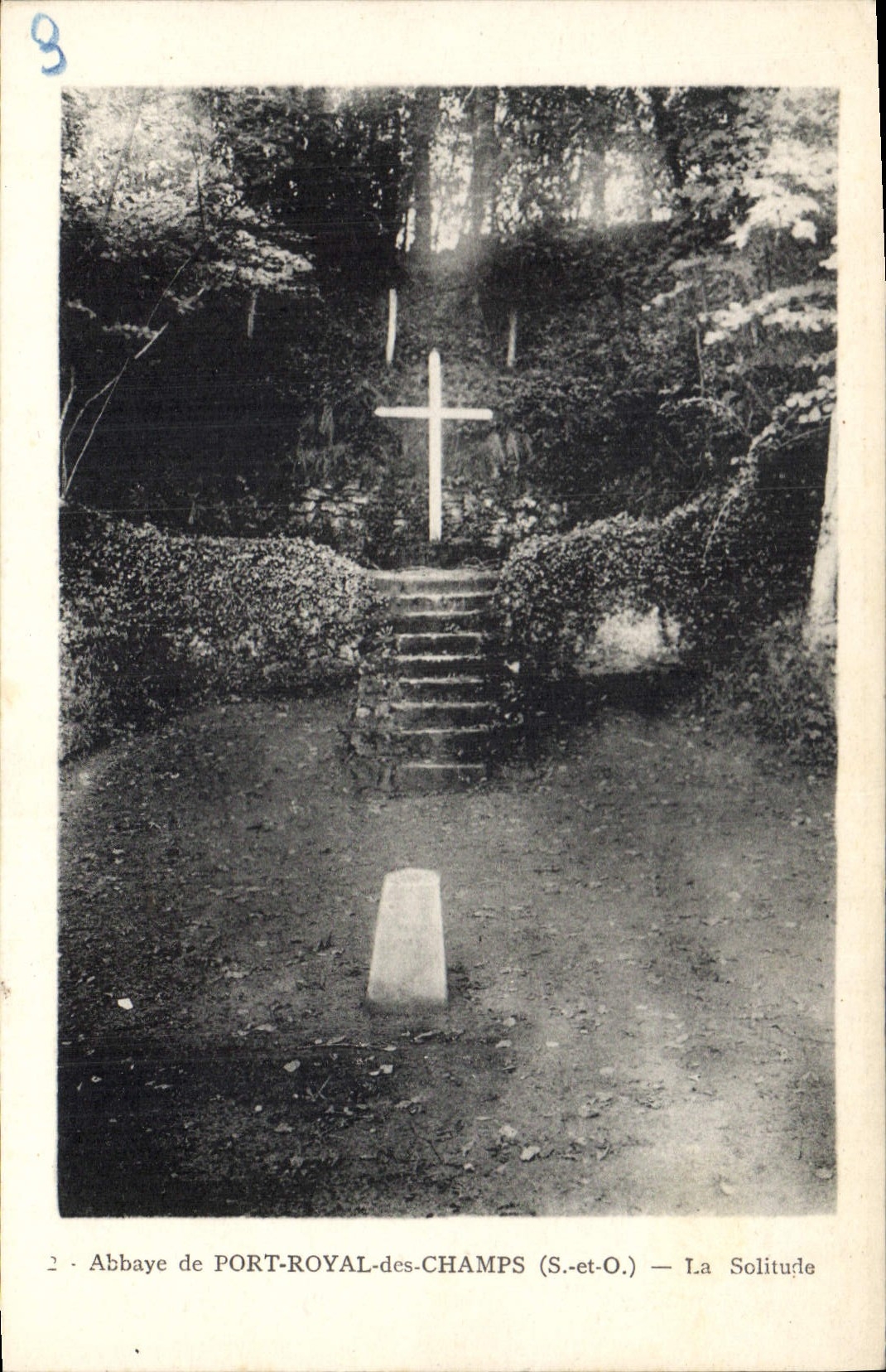 CPA Abbaye de Port Royal des Champs S et O La Solitude
