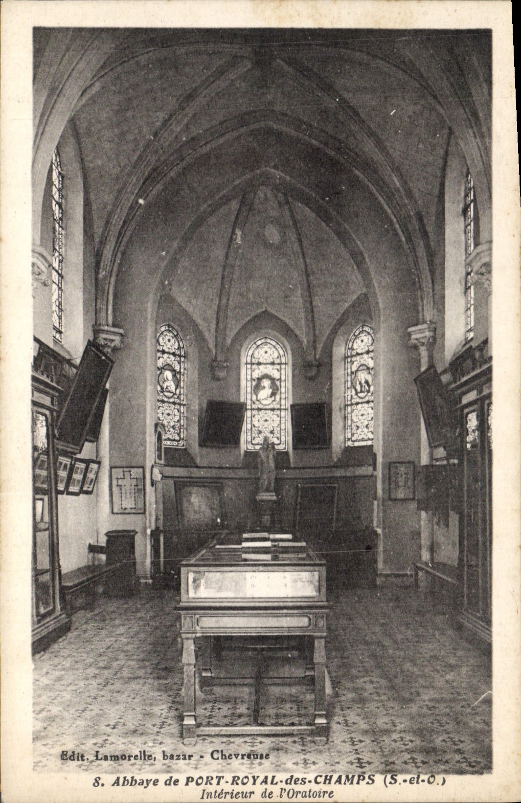 CPA Abbaye de Port Royal des Champs S et O Interieur de l'Orataire