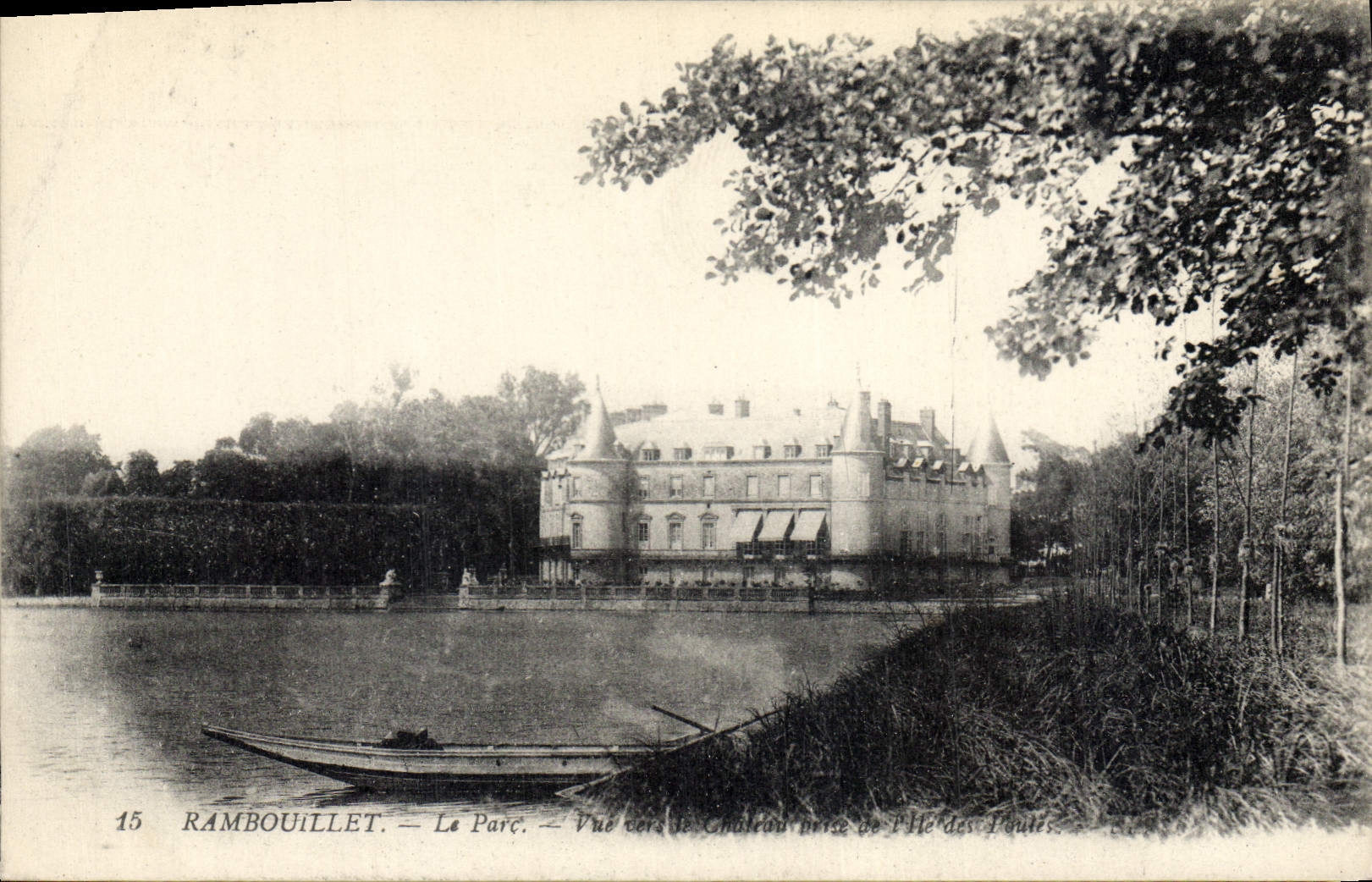 CPA Rambouillet Le Parc 