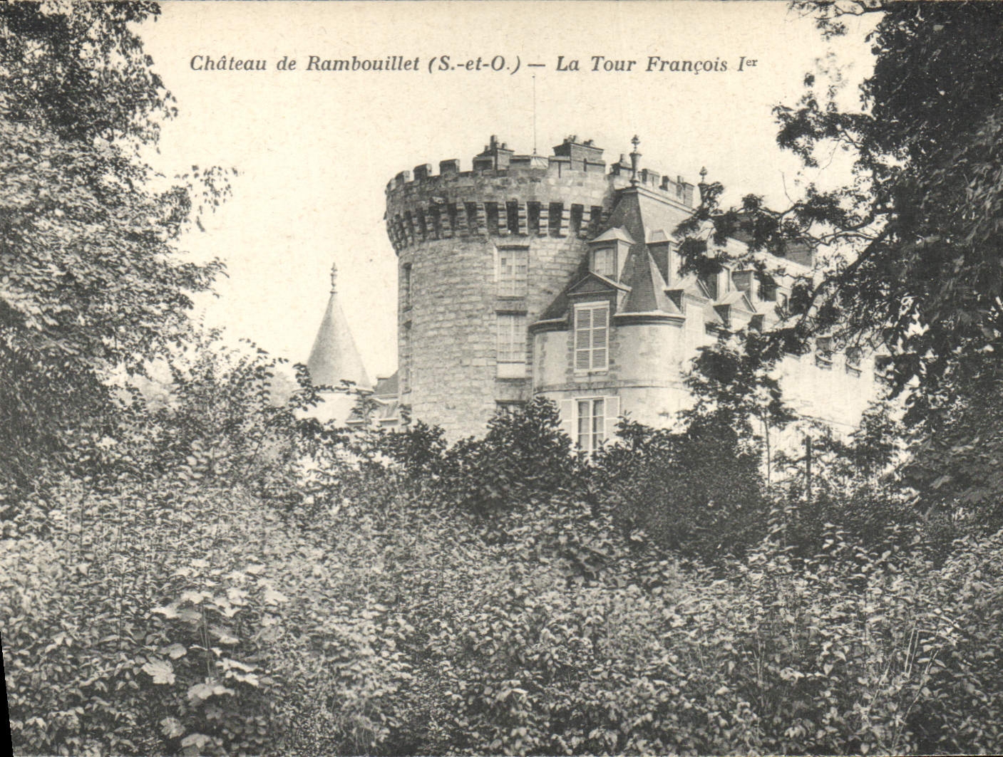 CPA Chateau de Rambouillet S et O La Tour Francois 1er
