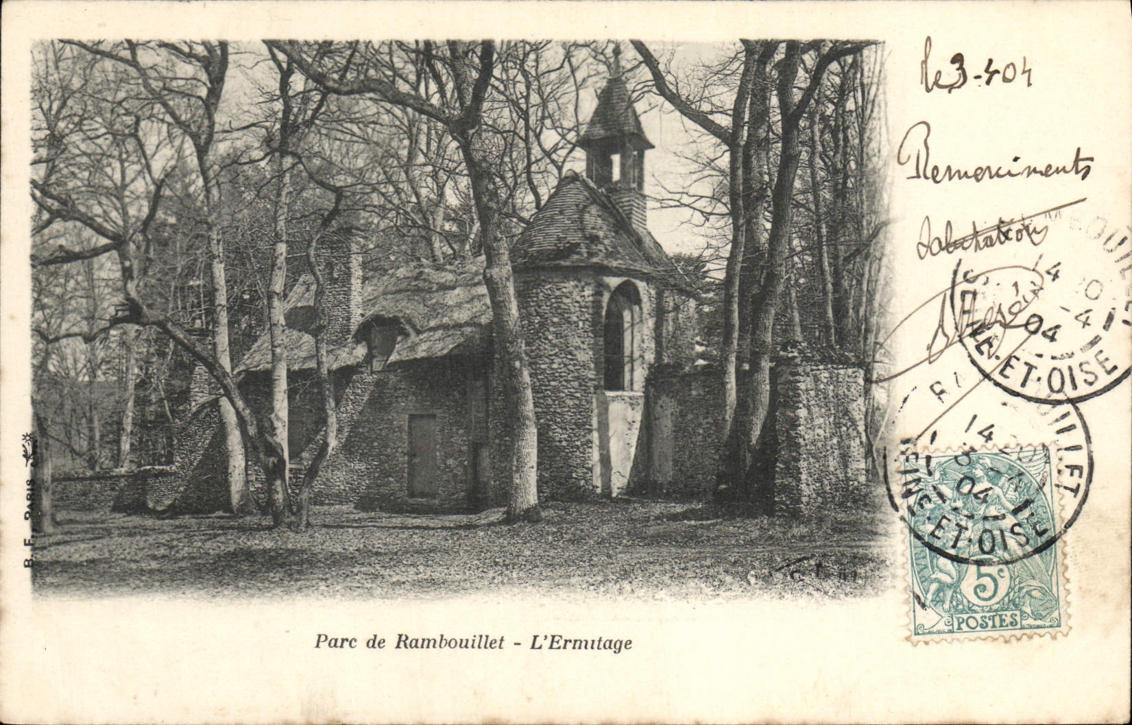 CPA Parc de Rambouillet L'Ermitage 