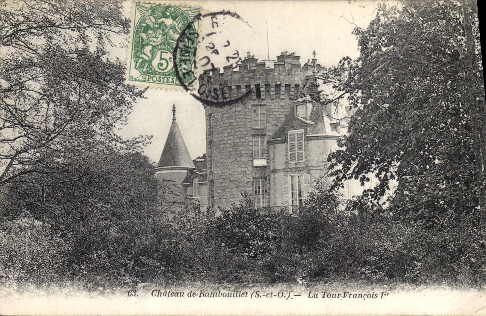 CPA Chateau de Rambouillet S et O La Tour Francois 1er
