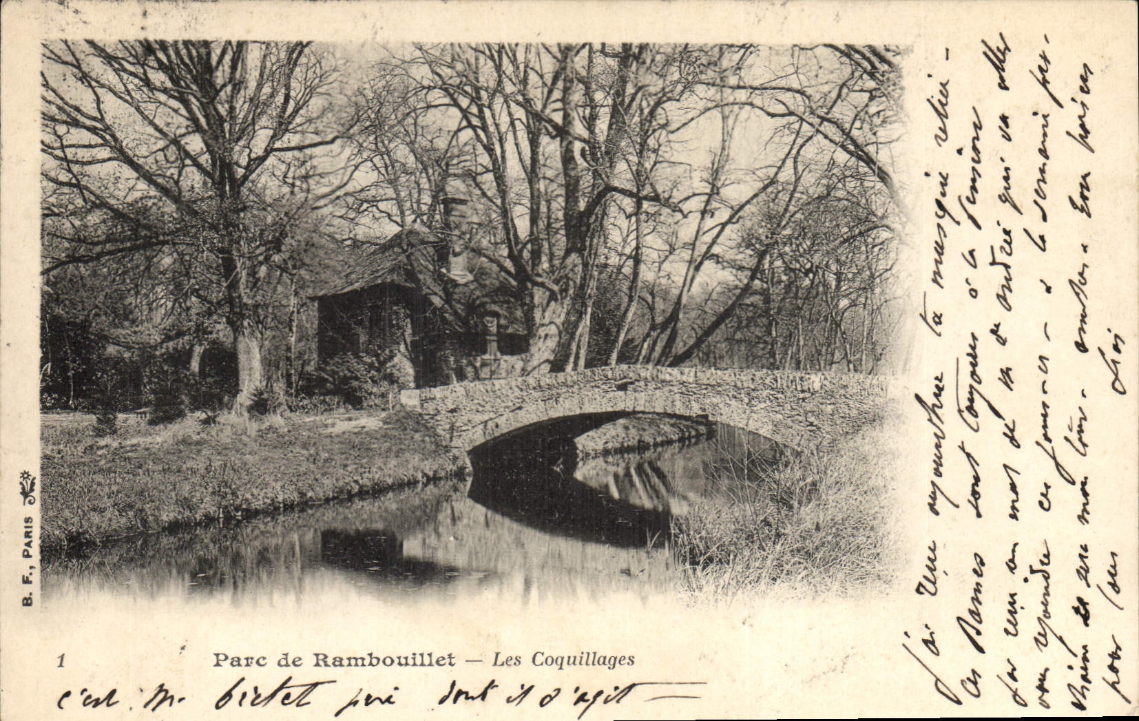 CPA Parc de Rambouillet Les Coquillages 