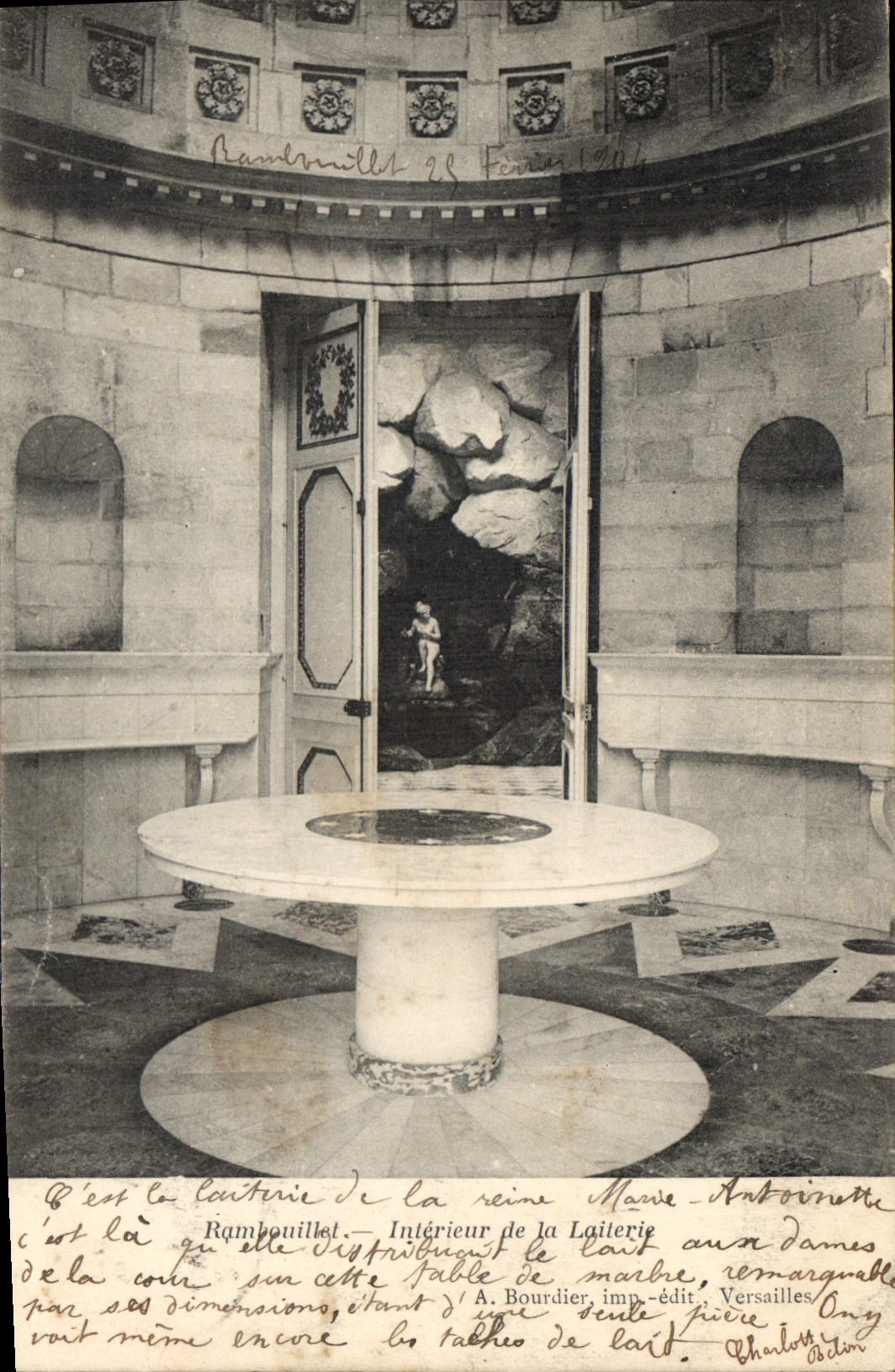 CPA Rambouillet Interieur de la Laiterie 