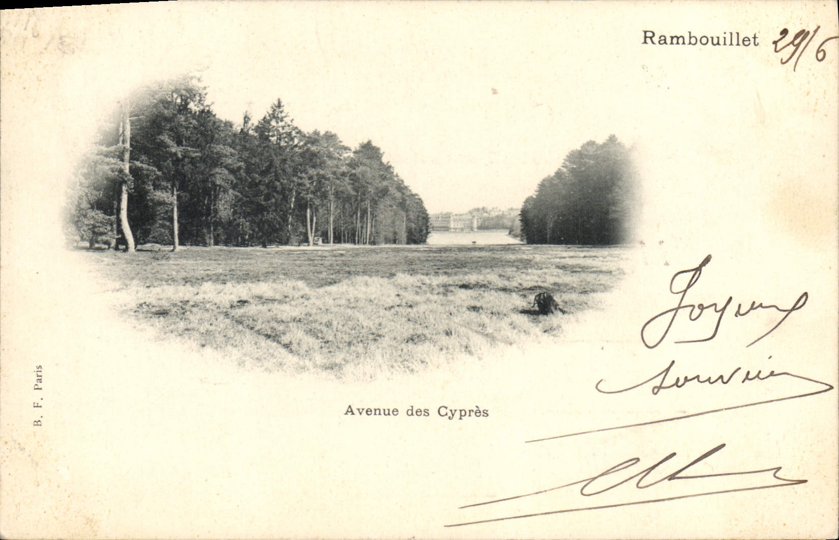 CPA Rambouillet Avenue de Cypres 