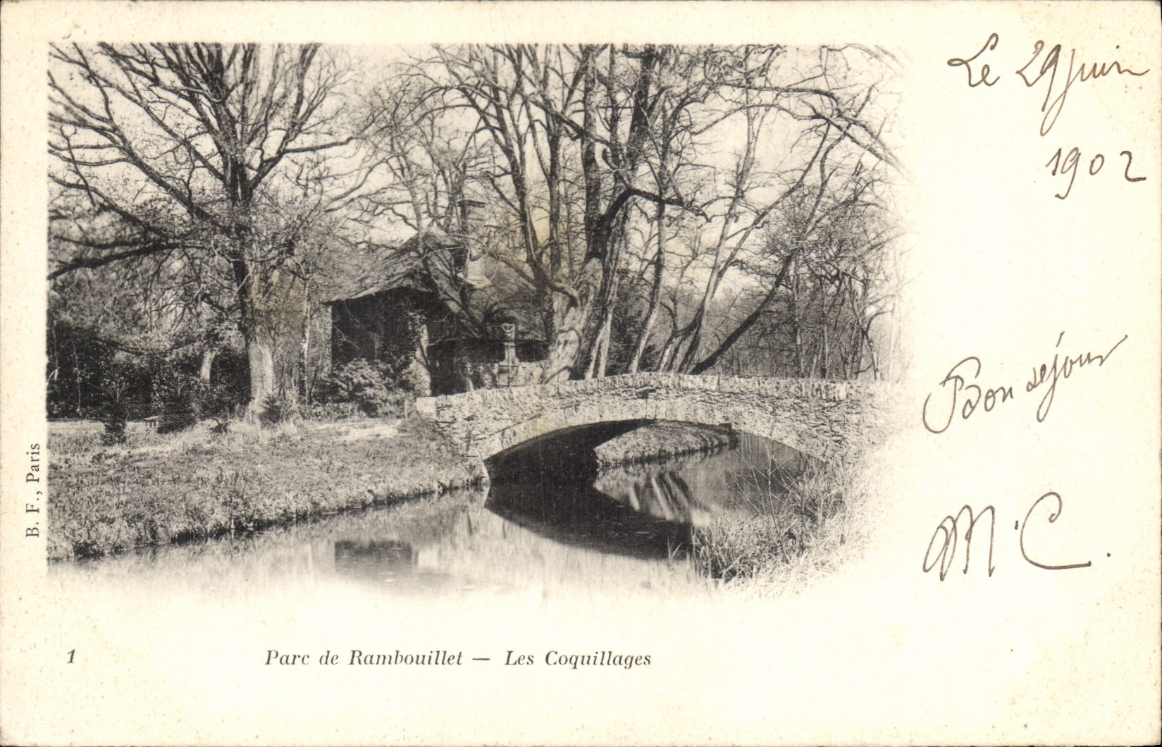 CPA Parc de Rambouillet Les Coquillages