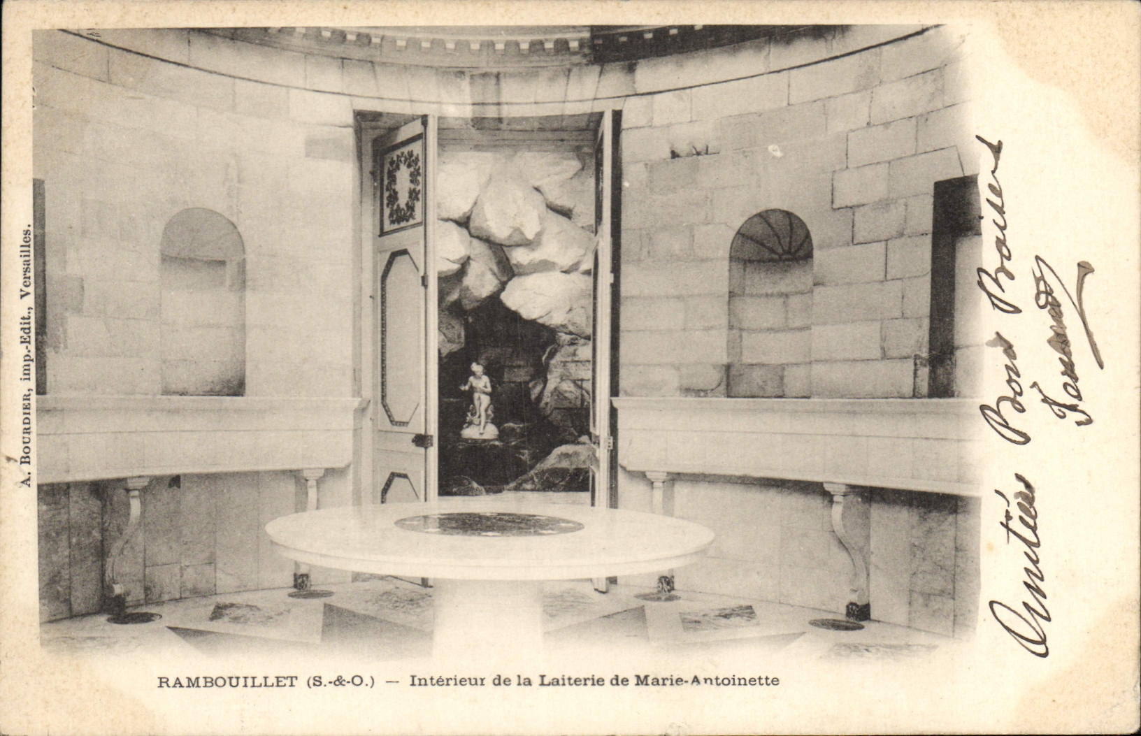 CPA Rambouillet S & O Interieur de la Laiterie de Marie Antoinette