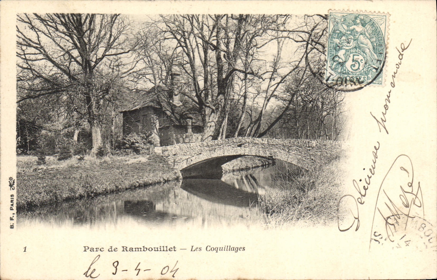 CPA Parc de Rambouillet Les Coquillages