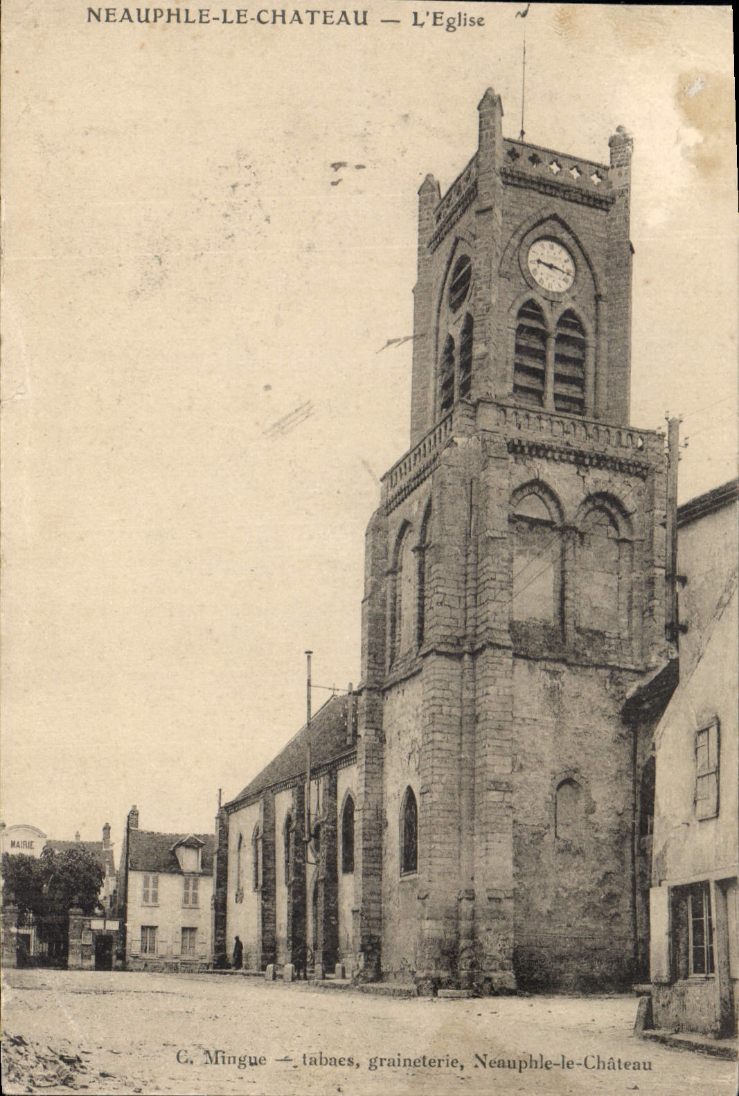 CPA Neauphle le Chateau L'Eglise 