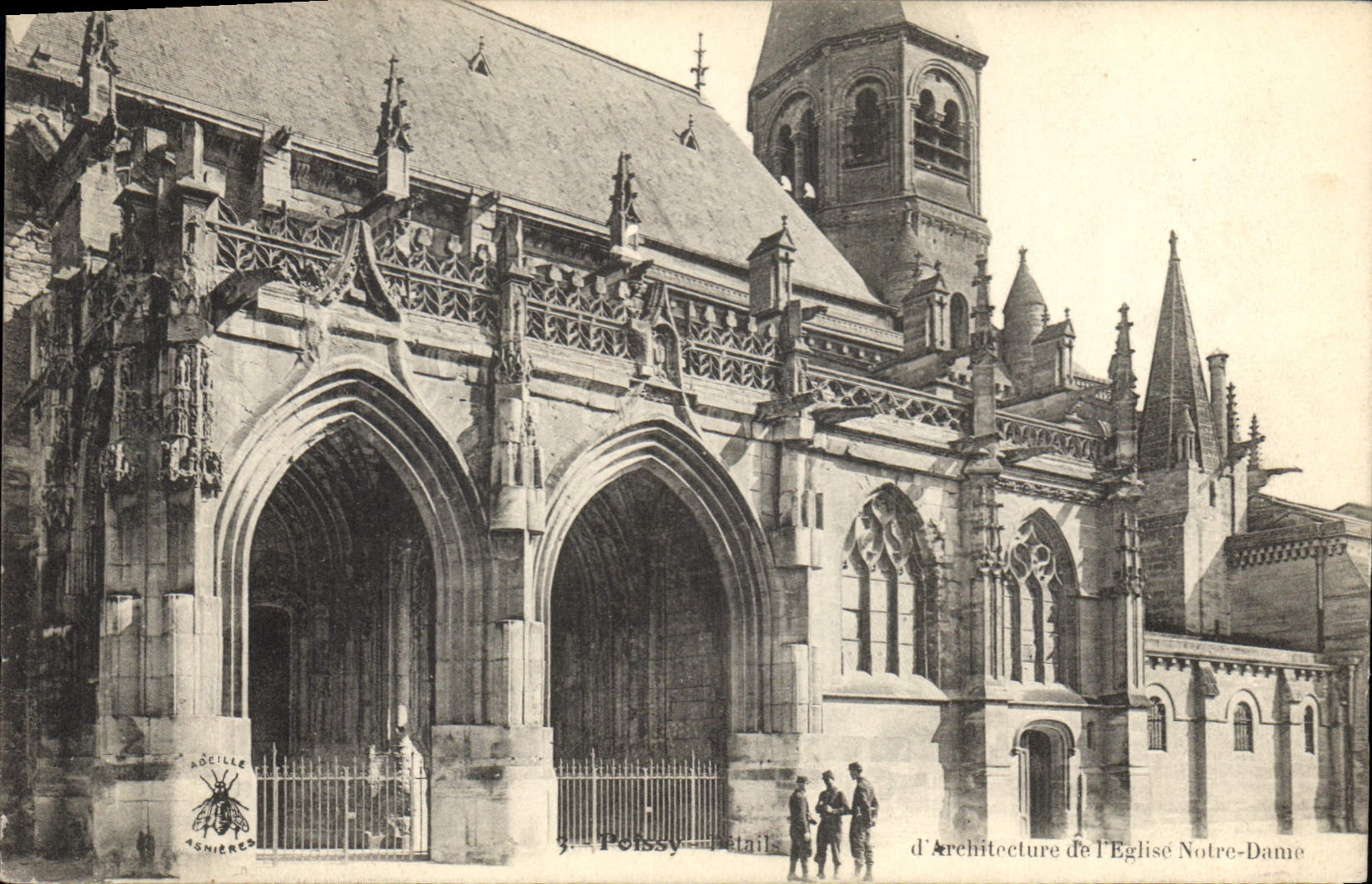 CPA Architecture de l'Eglise Notre Dame 