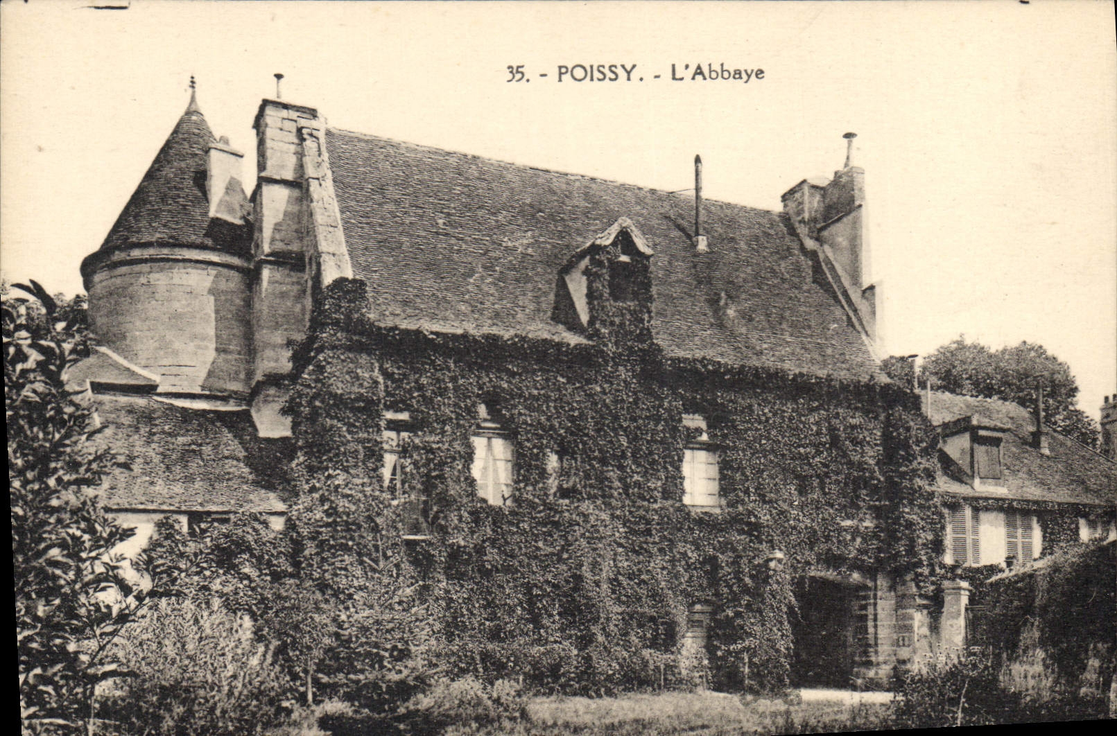 CPA Poissy L'Abbaye 