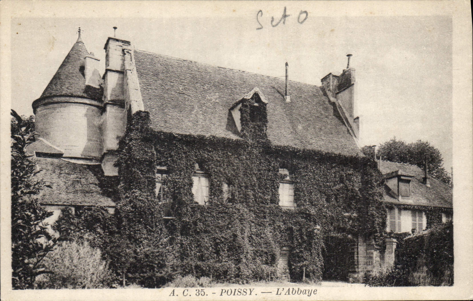 CPA Poissy L'Abbaye 
