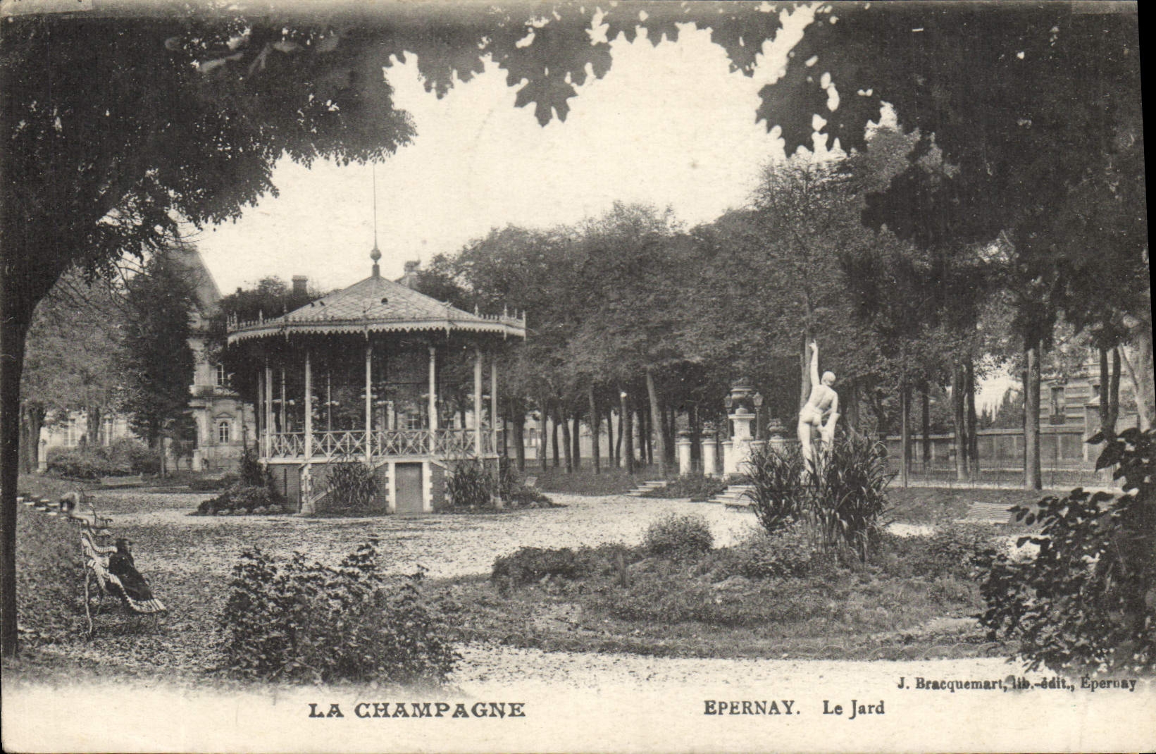 CPA La Champagne Epernay Le Jard 